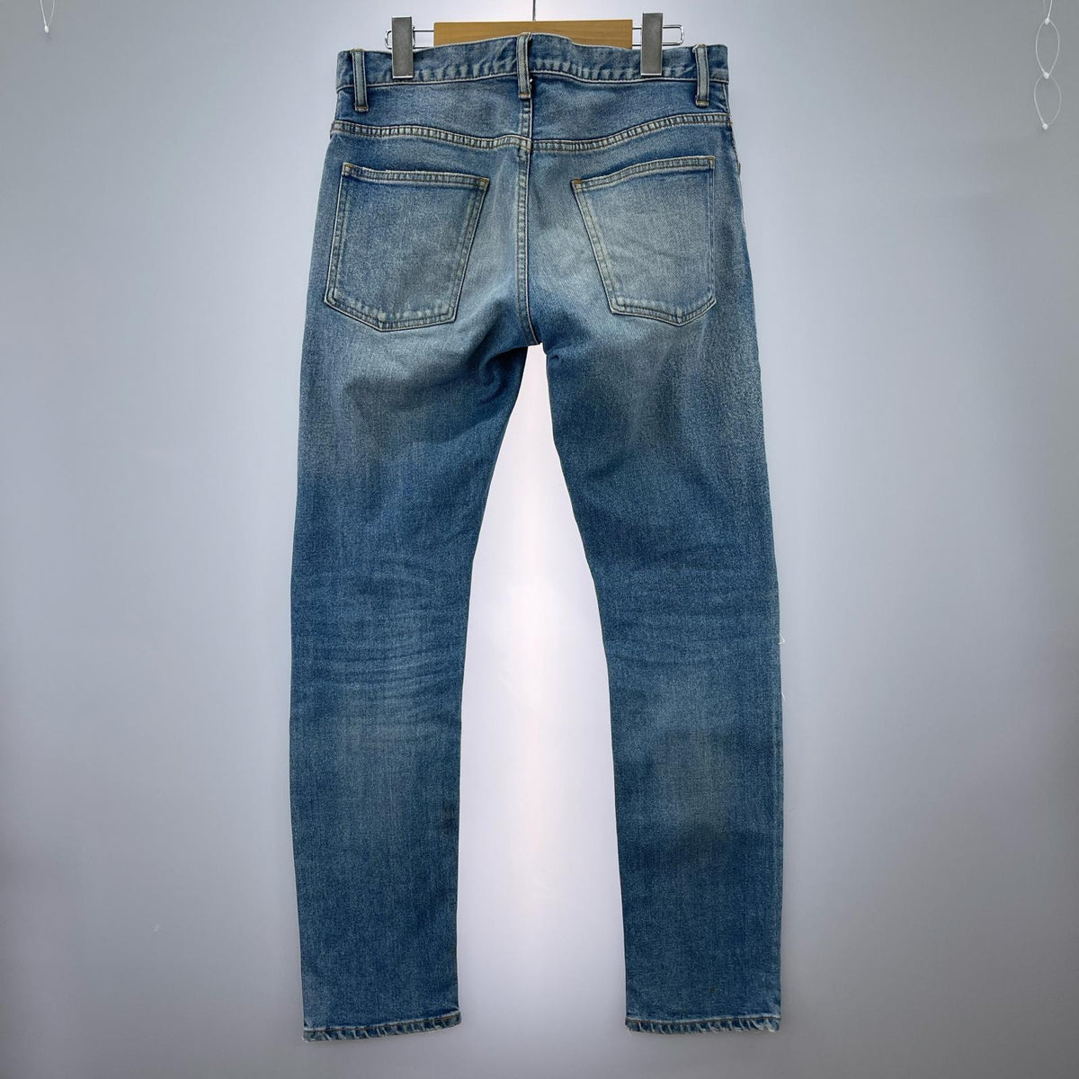 デニムパンツ ﾀﾞﾒｰｼﾞ加工 M M ブルー