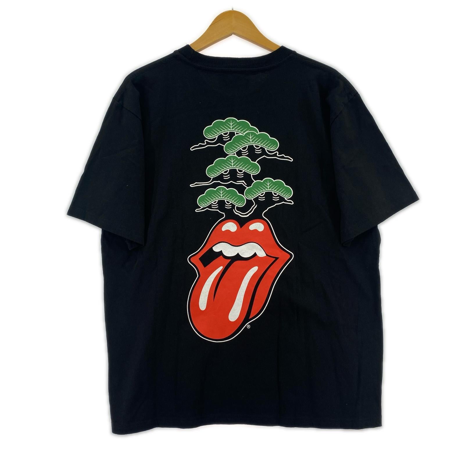 半袖Ｔシャツ the rolling stones×TRDMAN`SBONSAI ブラック L ブラック