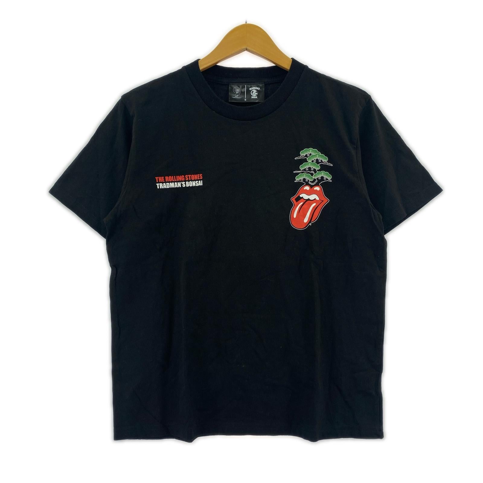 半袖Ｔシャツ the rolling stones×TRDMAN`SBONSAI ブラック S ブラック