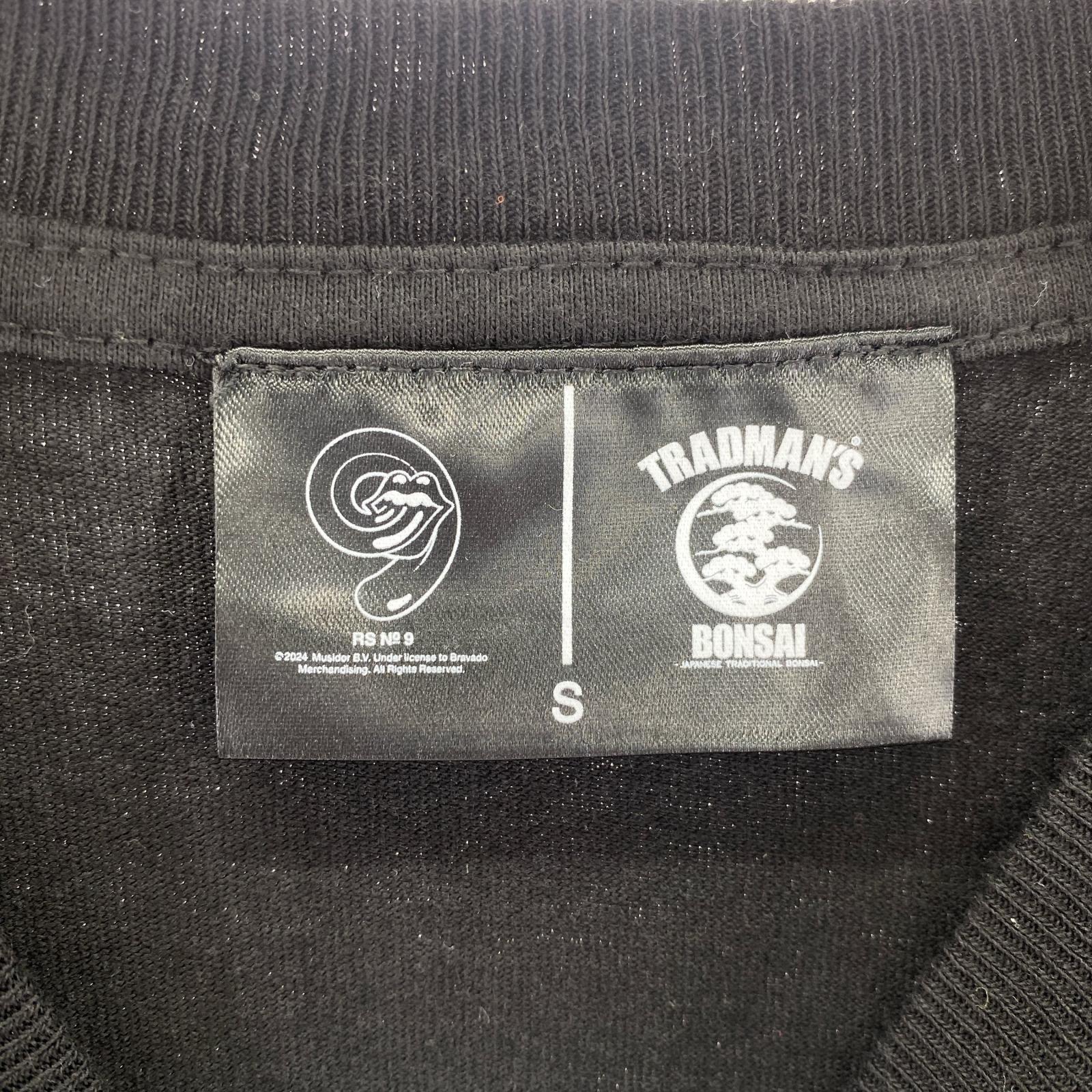 半袖Ｔシャツ the rolling stones×TRDMAN`SBONSAI ブラック S ブラック