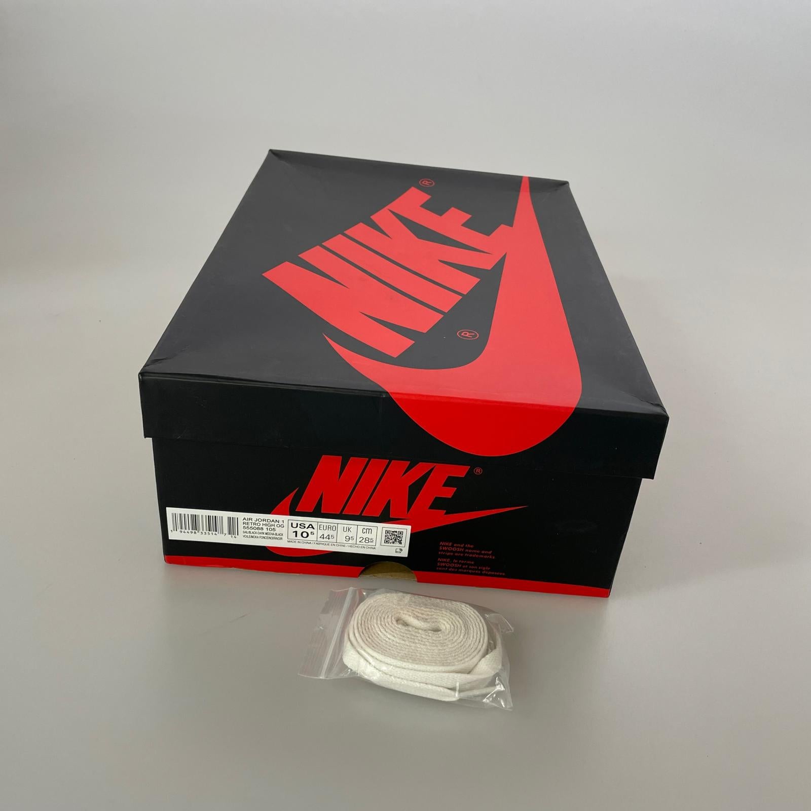 スニーカー AIR JORDAN 1 RETRO HIGH OG DARK MOCHA 28.5cm (US10 1/2 UK10 EU47)