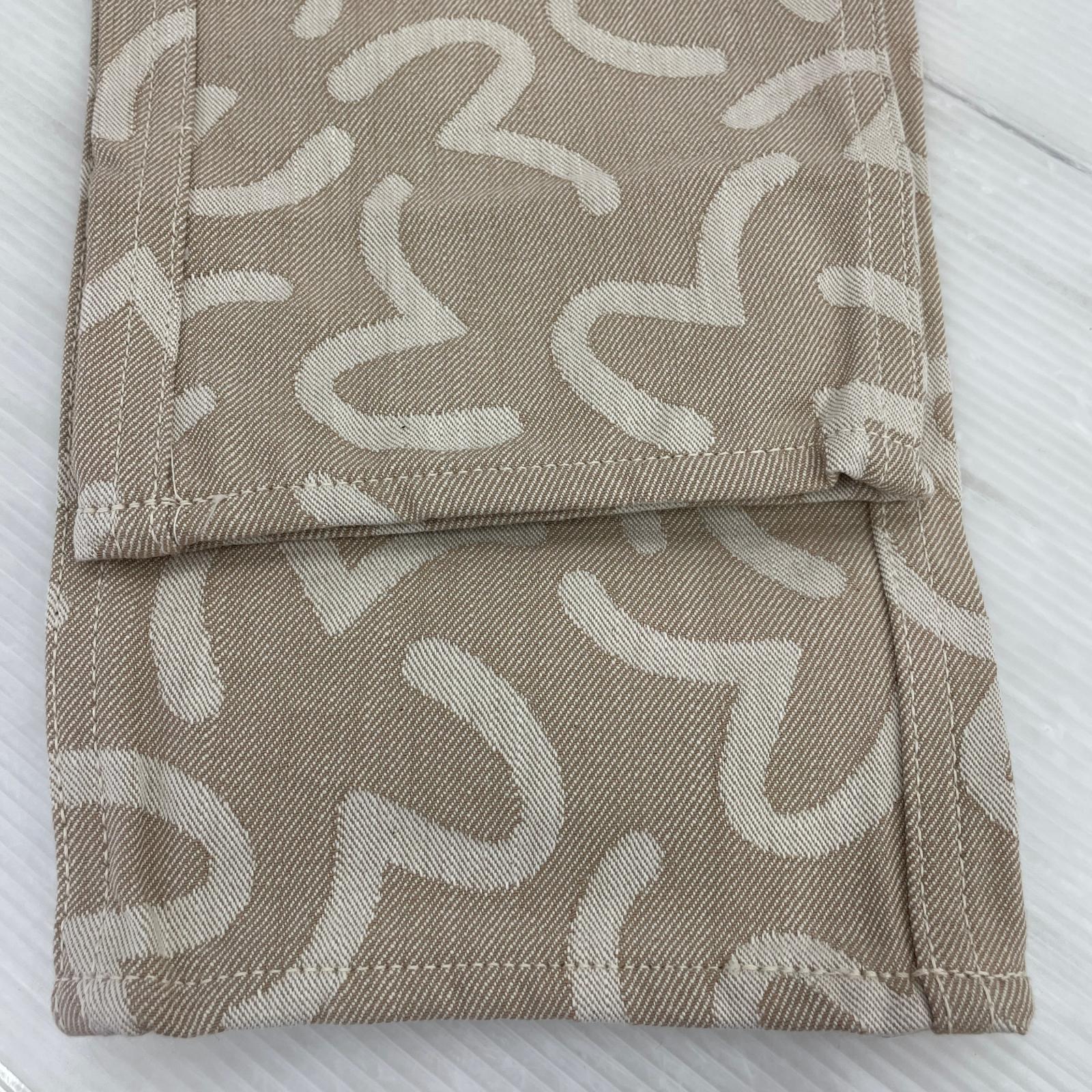 デニムパンツ Lot.5500 JACQUARD カモメ 総柄 ベージュ