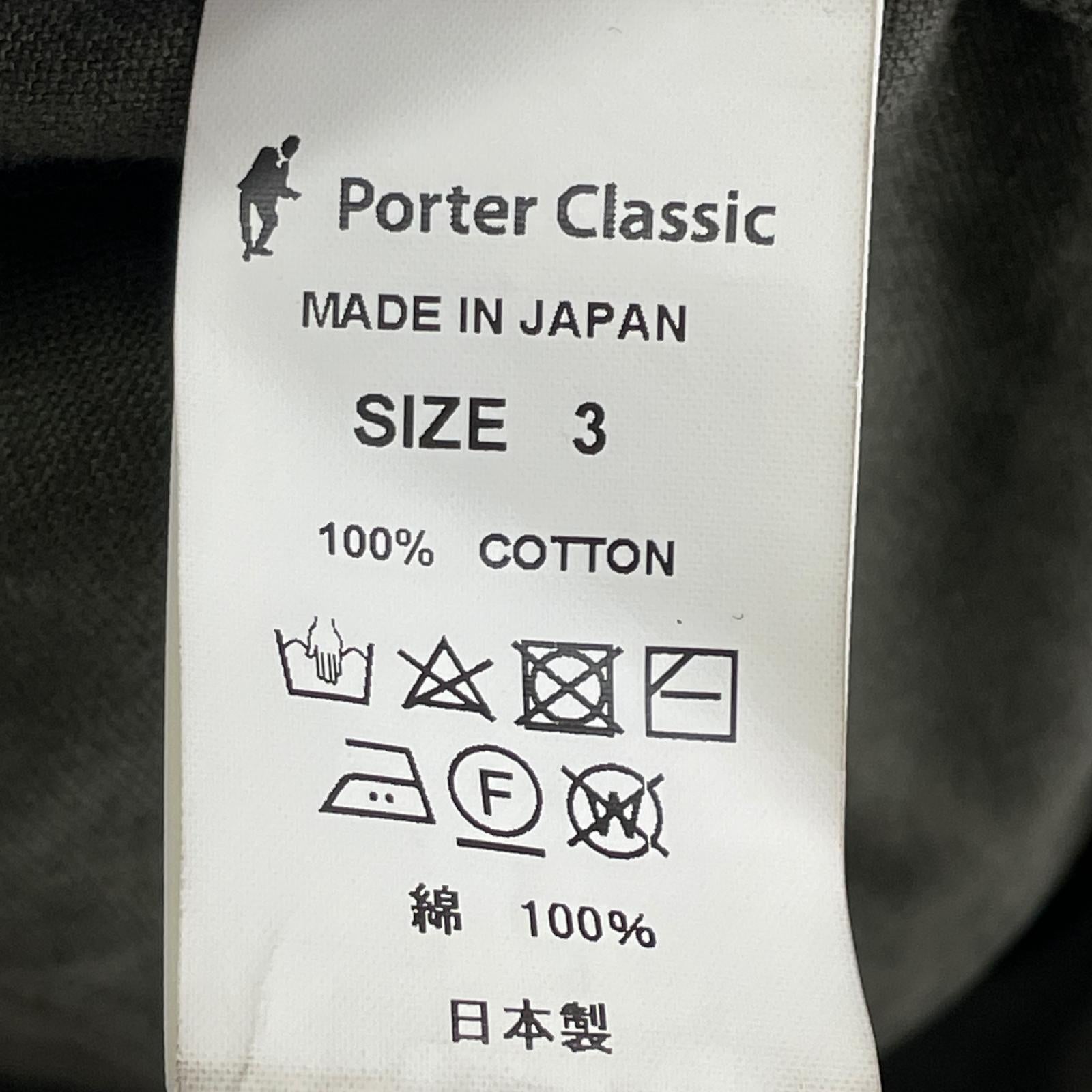 ジャケット Porter Classic モールスキンシャツジャケット 3 オリーブ 3
