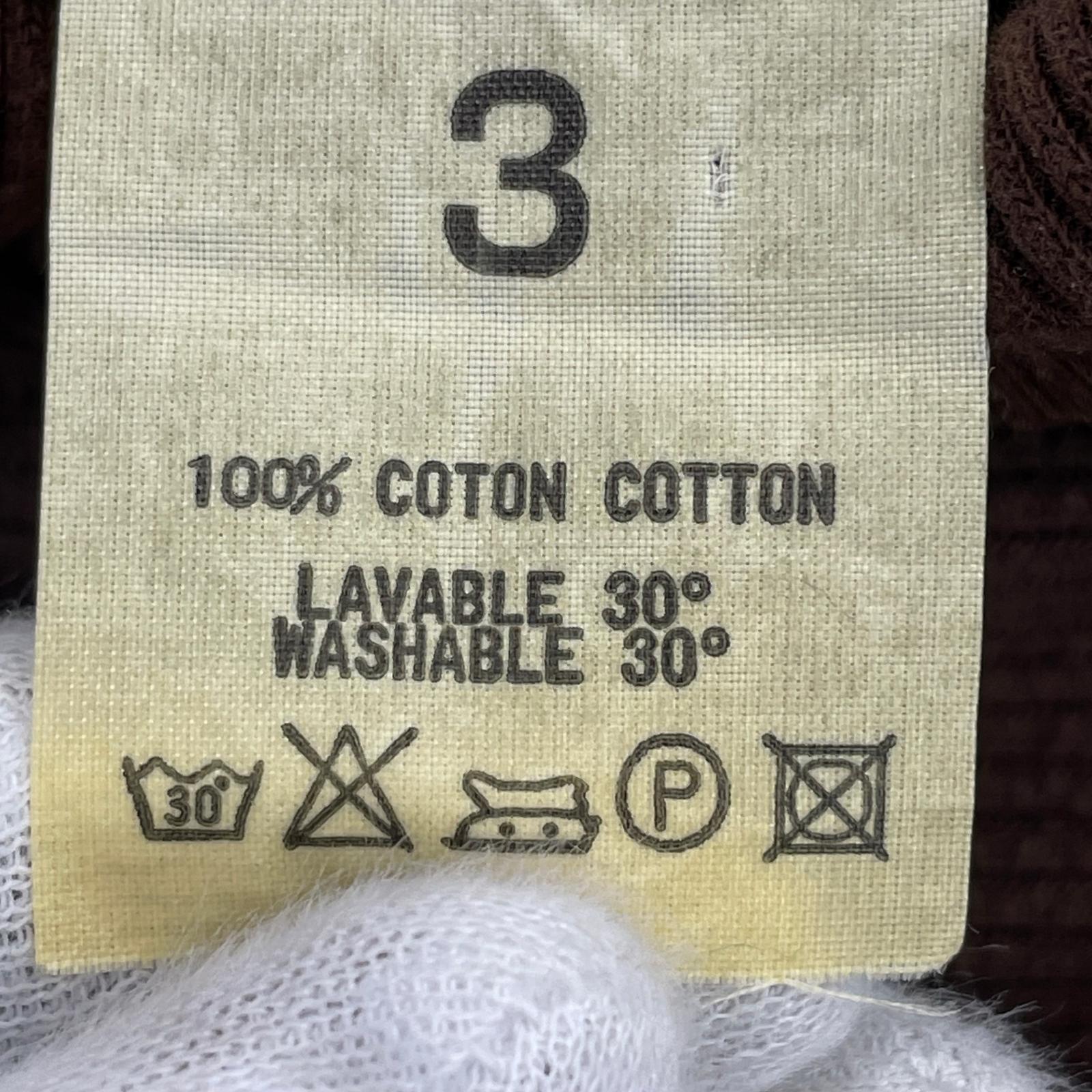 ニット 90s High Neck Cotton Knit ブラウン
