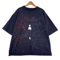 半袖Ｔシャツ ×EVA L ブラック