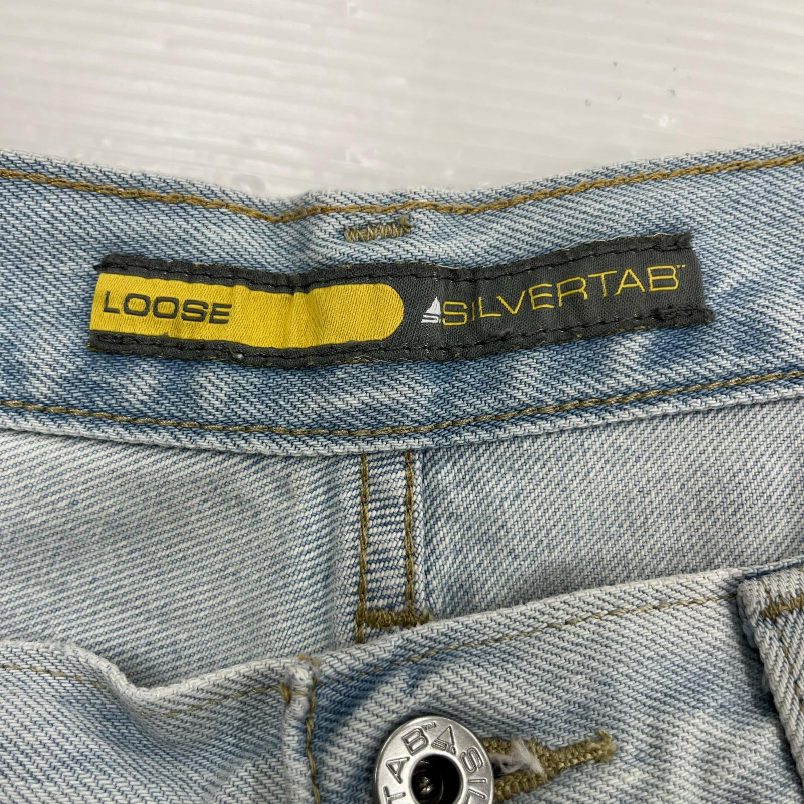 デニムパンツ silver tab 5098 ライトブルー (W32) 32 ブルー
