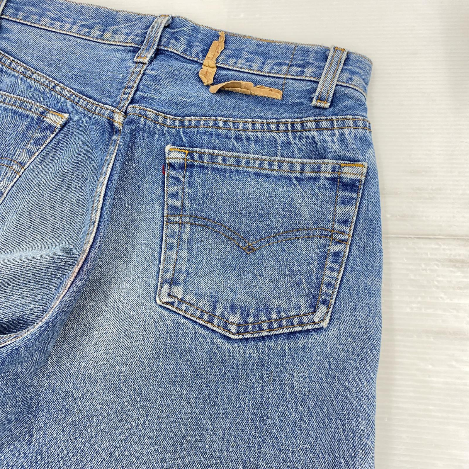 デニムパンツ 80s 501 USA製 ボタン裏 524 30 ブルー