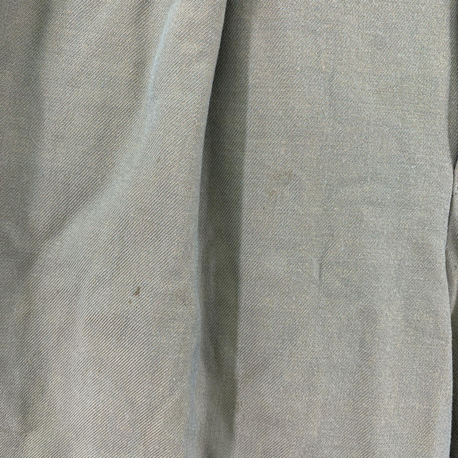 パンツ DOUBLE PLEATED TROUSERS オリーブ 2