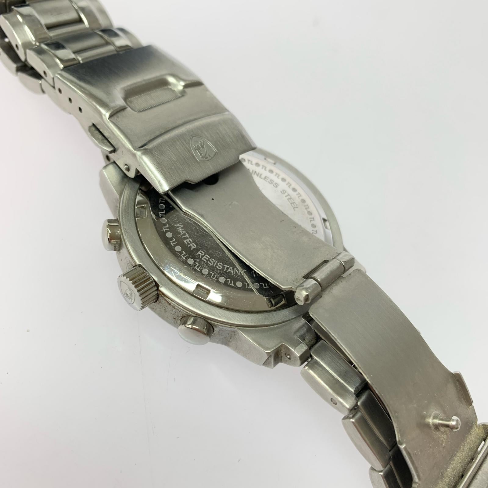 腕時計 tonino lamborghini swiss quarts クロノグラフ ブラック