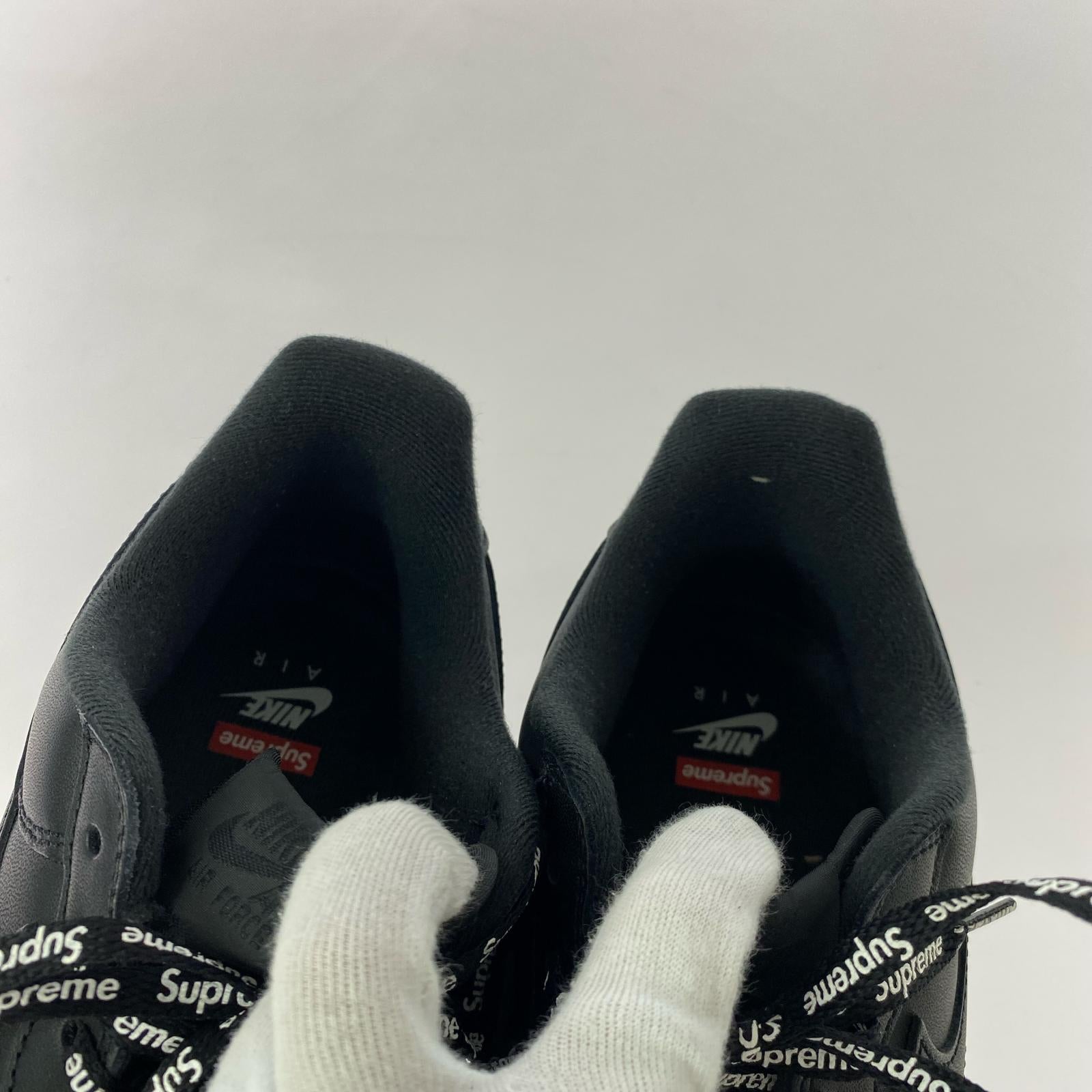 スニーカー ×Supreme Air Force 1 Low Black 29cm (US11 UK10 1/2 EU48) ブラック