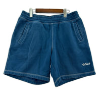 ショートパンツ 紺 L ブルー