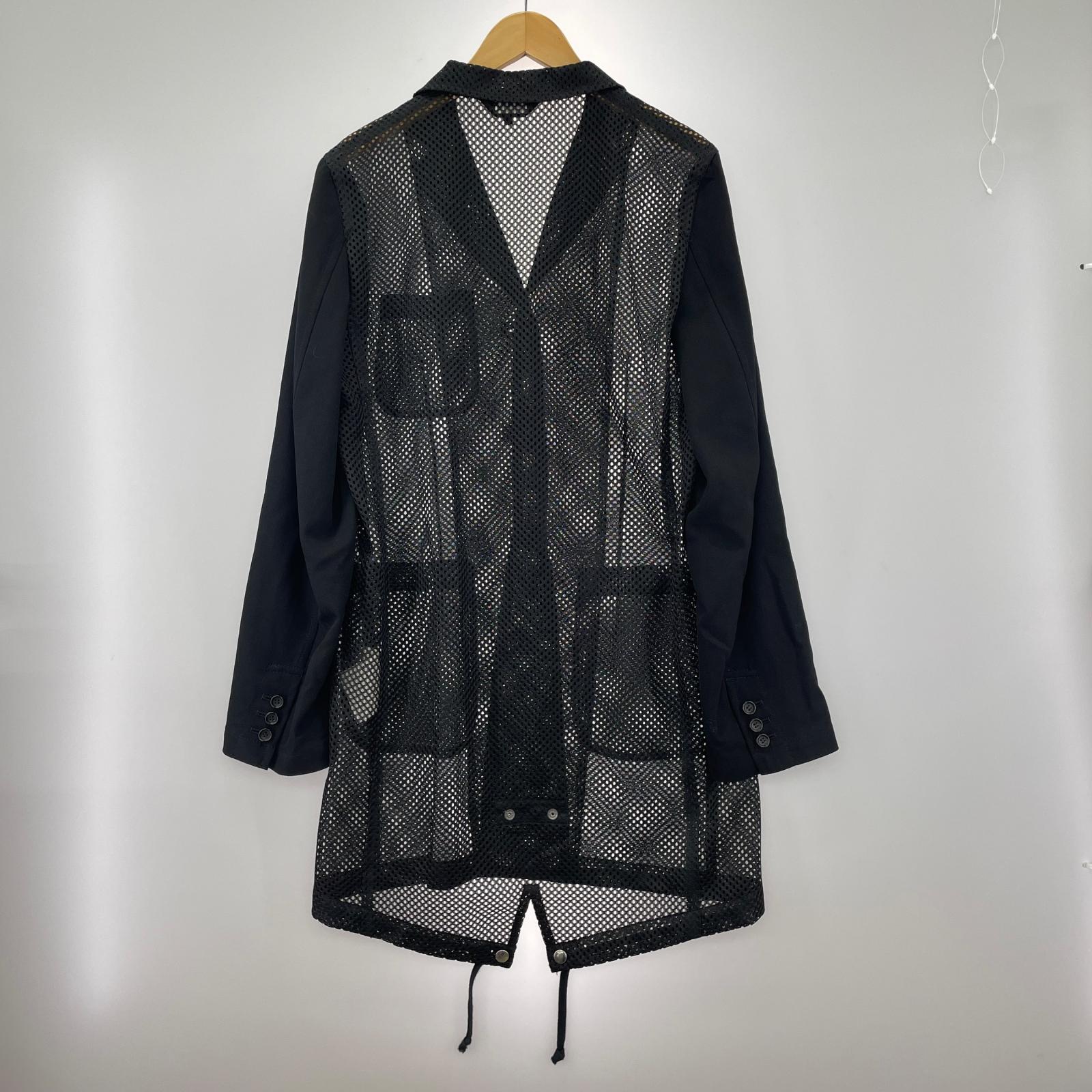 ジャケット HOMME DEUX メッシュジャケット 黒 L AD2024 L ブラック