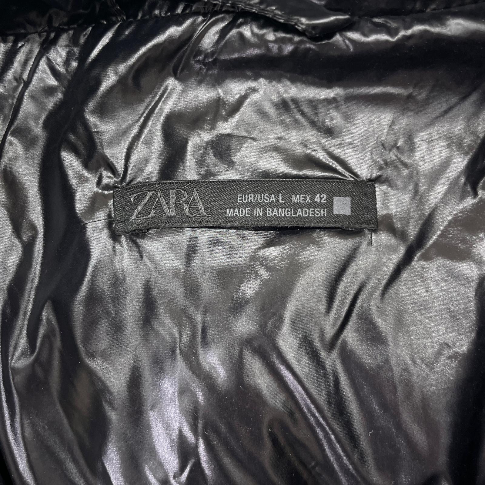 ダウンジャケット ZARA ダウンジャケット L ブラック