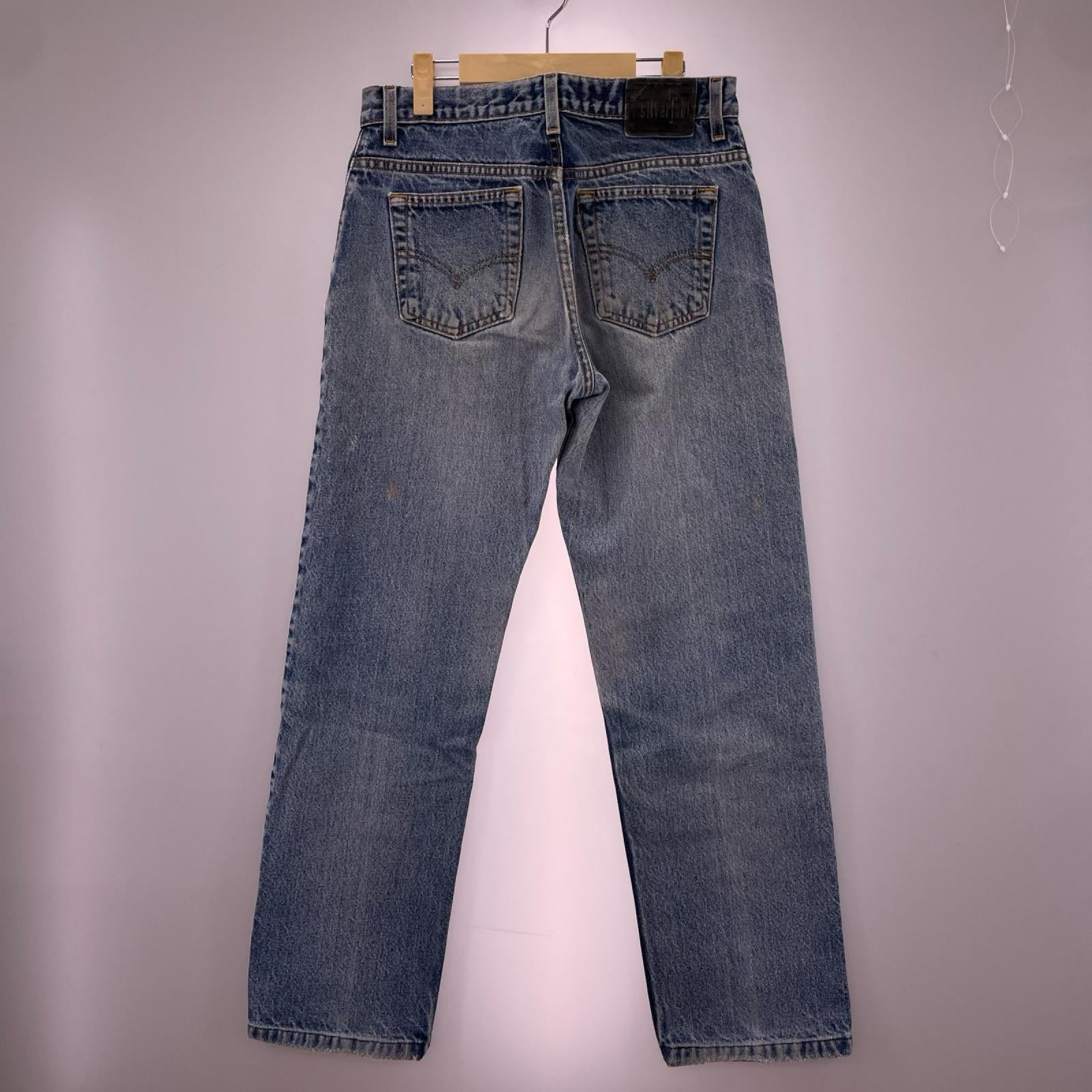 デニムパンツ silverTab リメイク (実寸W31) L ブルー