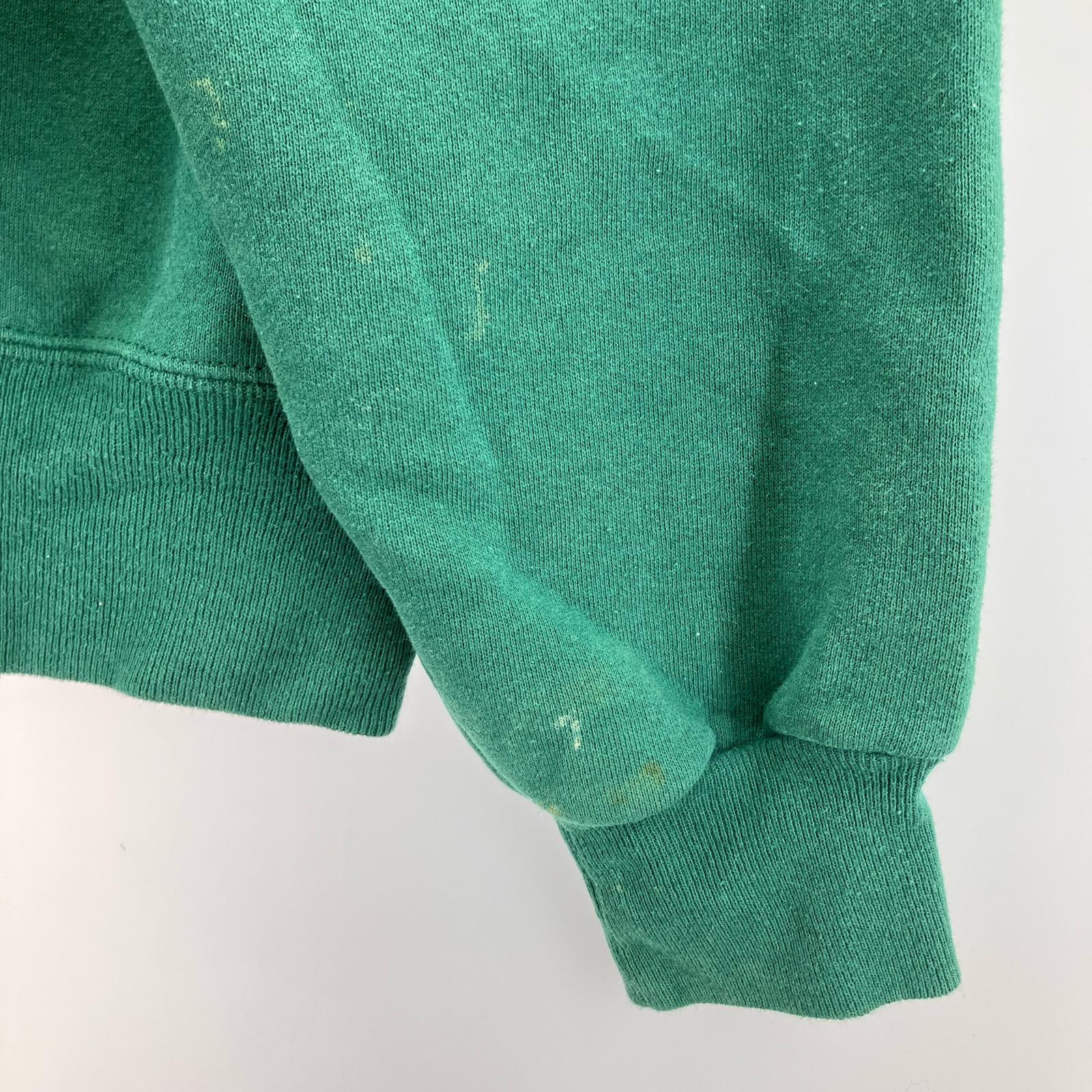 パーカー RUSSELL ハーフボタン 緑 (L) L