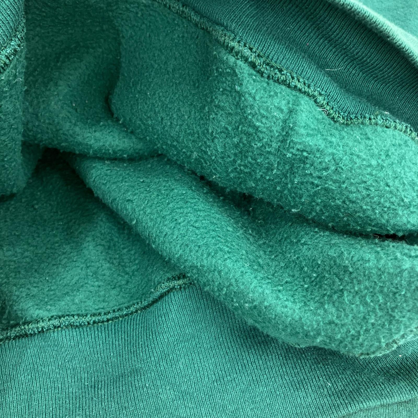 パーカー RUSSELL ハーフボタン 緑 (L) L