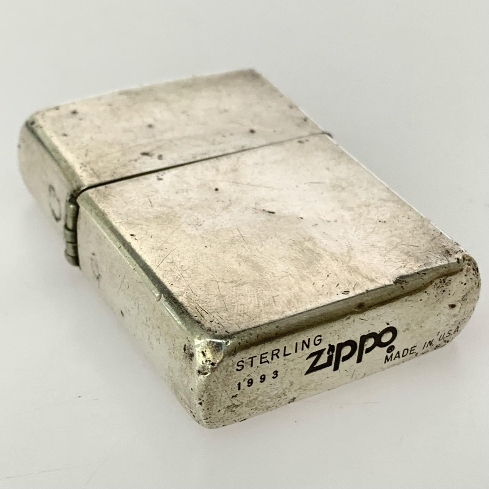 ライター STERLING 1993年刻印 シルバー