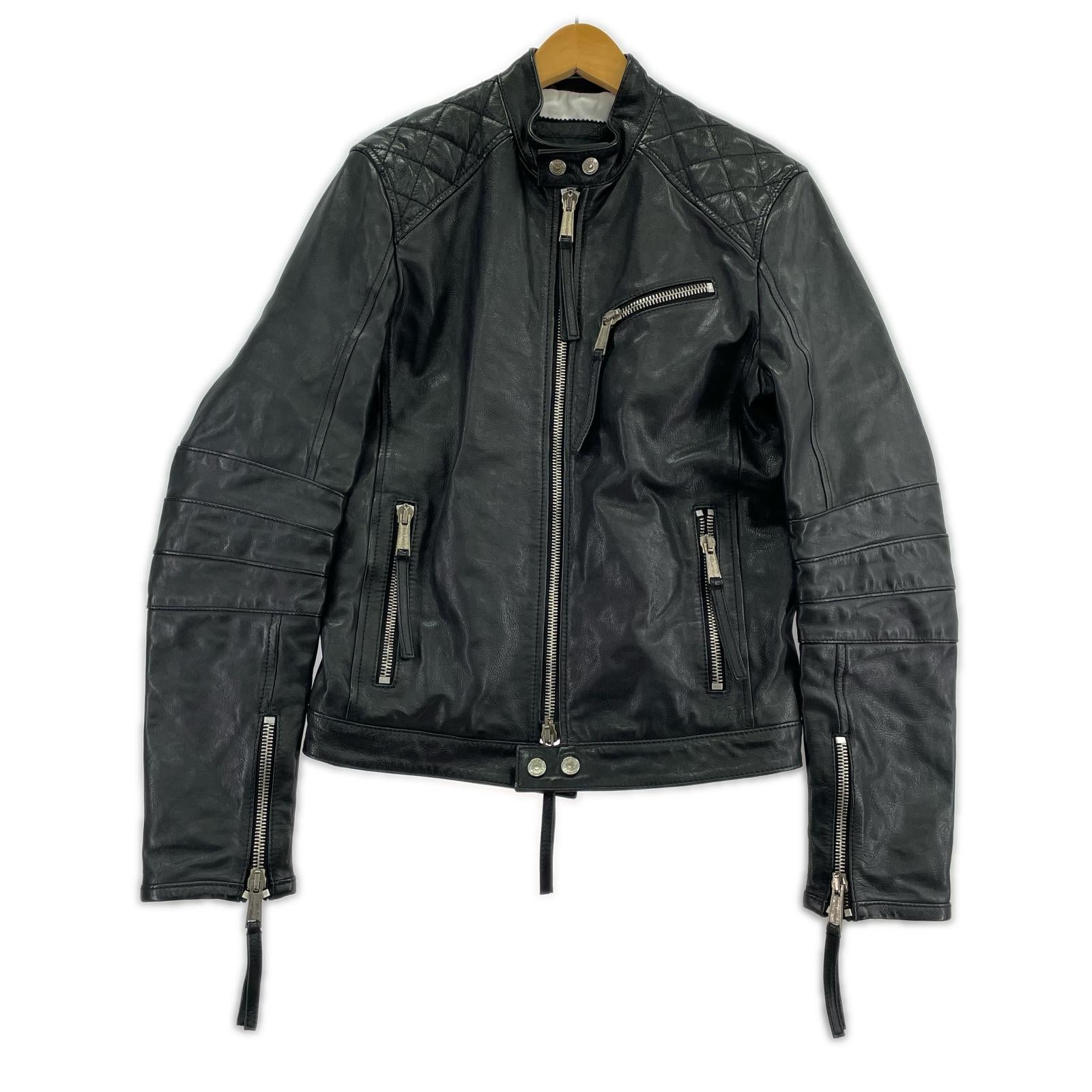 ジャケット DSQUARED2 11SS バイカー シングルライダースジャケット 44 ブラック 44 ブラック