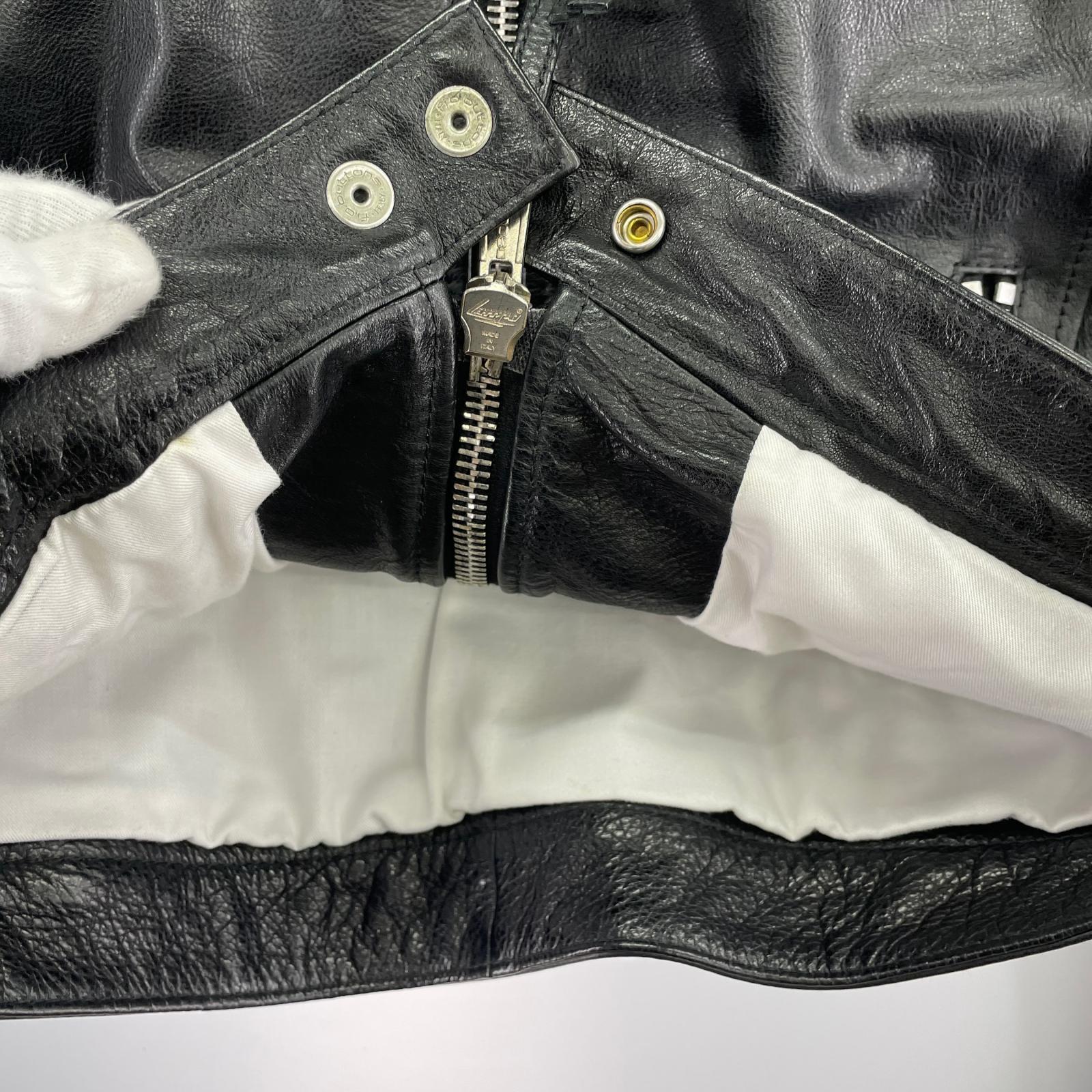ジャケット DSQUARED2 11SS バイカー シングルライダースジャケット 44 ブラック 44 ブラック