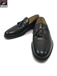 GUCCI レザー タッセル ローファー 黒 41 110-1340