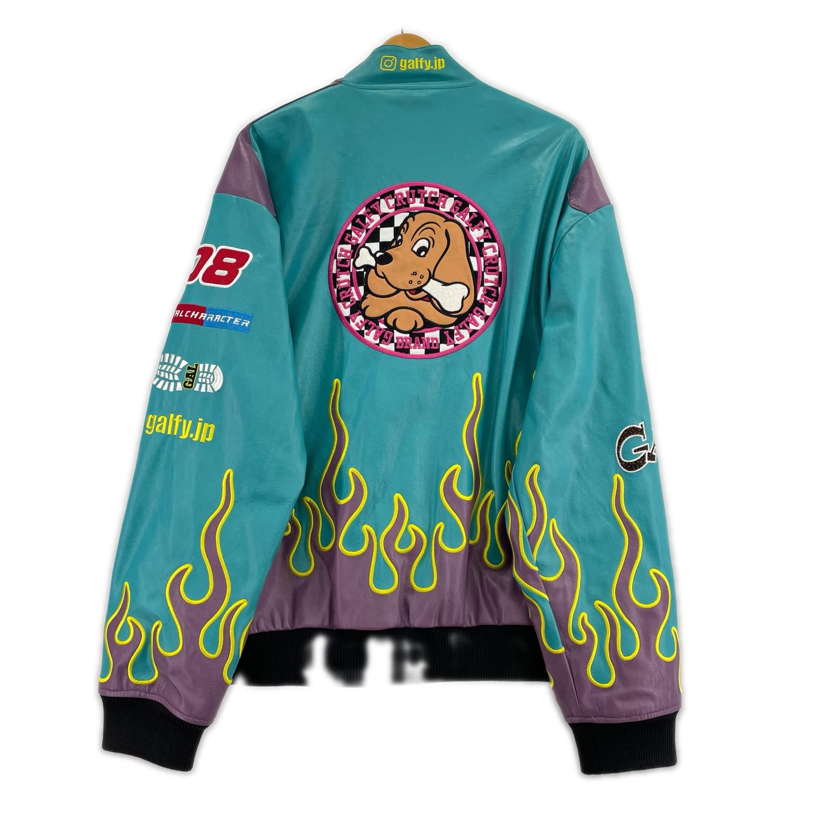 ジャケット GALFY 走り屋ジャケット 中型犬 L ブルー