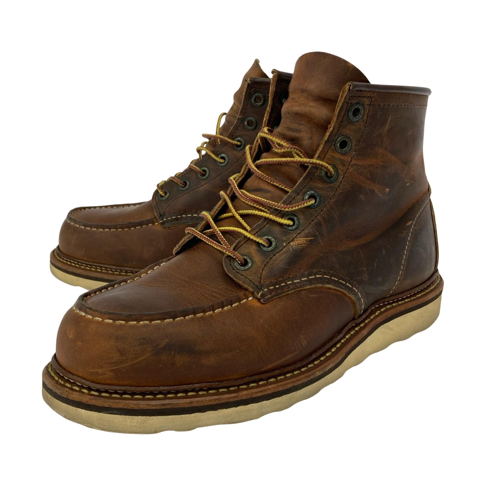 ブーツ RED WING 6-inch Classic Moc 1907 茶 (26) 26cm (US8 UK7 1/2 EU42) ブラウン