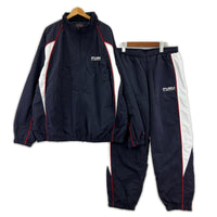 セットアップ FUBU ナイロン セットアップ 紺