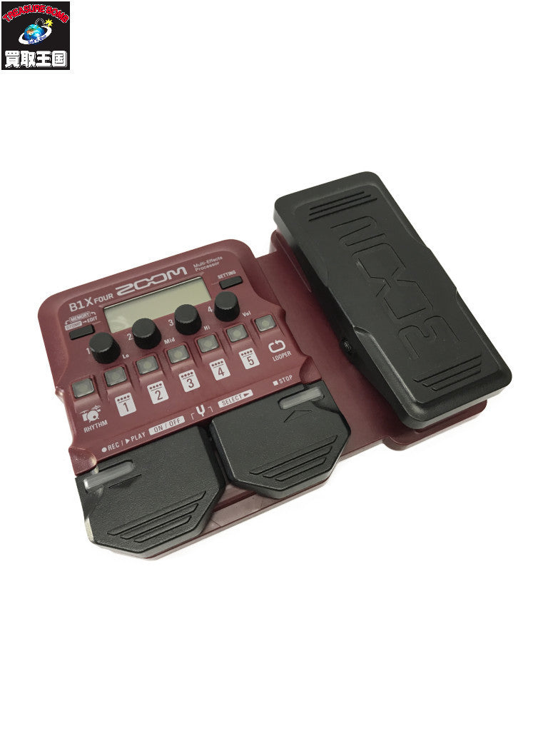 ZOOM B1X FOUR ベース用マルチエフェクター エフェクター