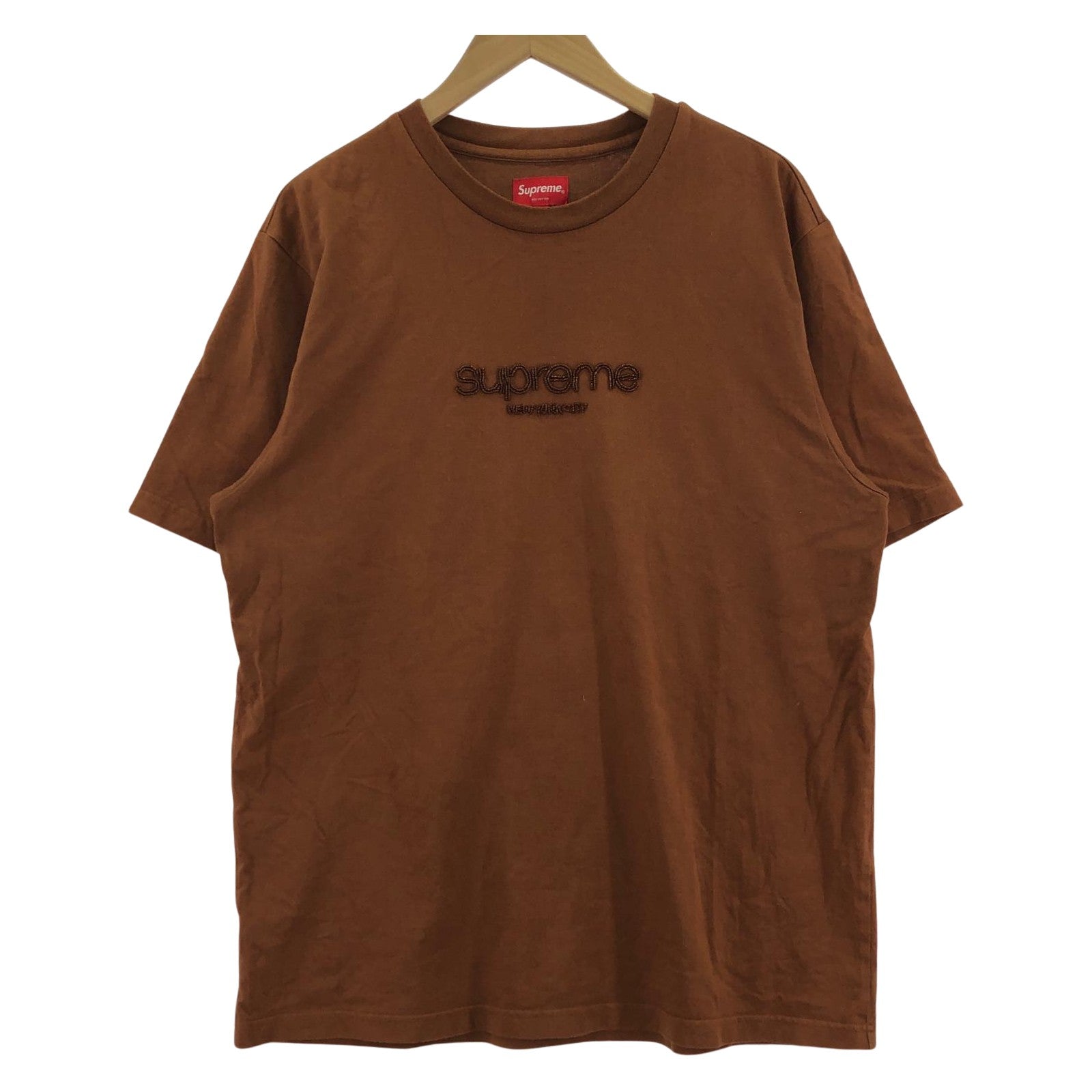 半袖Ｔシャツ 22ss 茶 (M) M ブラウン