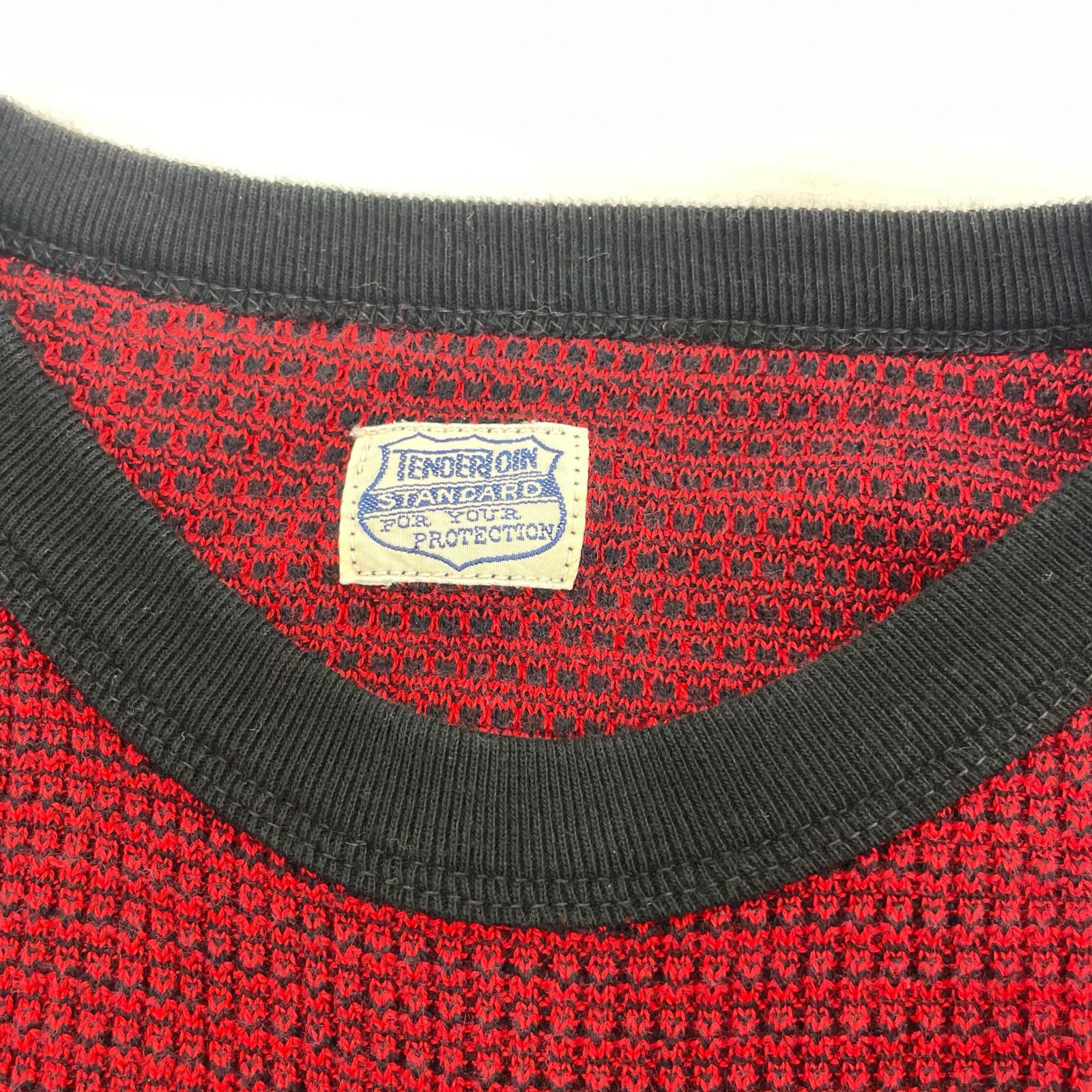 長袖Ｔシャツ L/Sカットソー　赤 M レッド