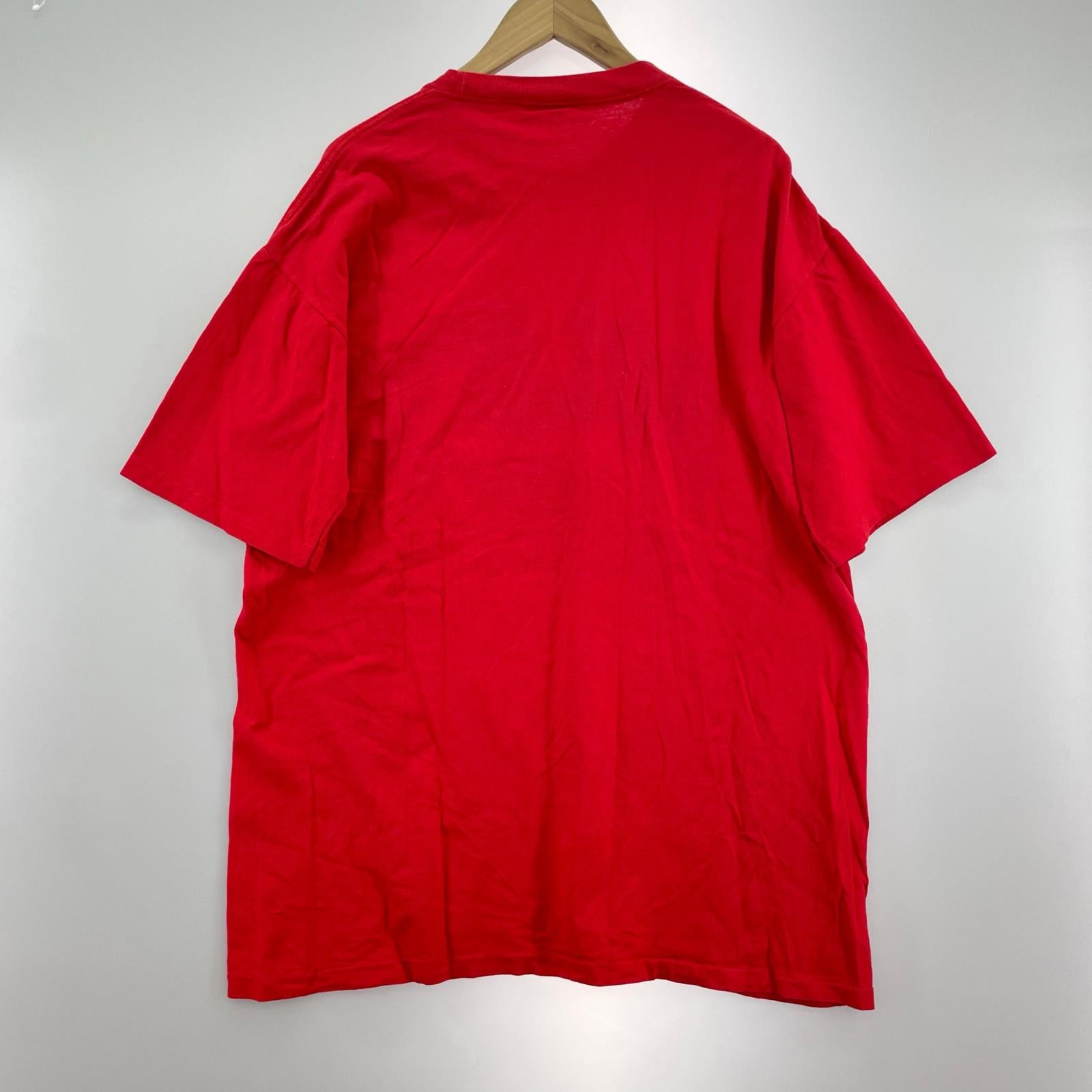 半袖Ｔシャツ 90s USA製 GOLD'S GYM レッド（L) L レッド