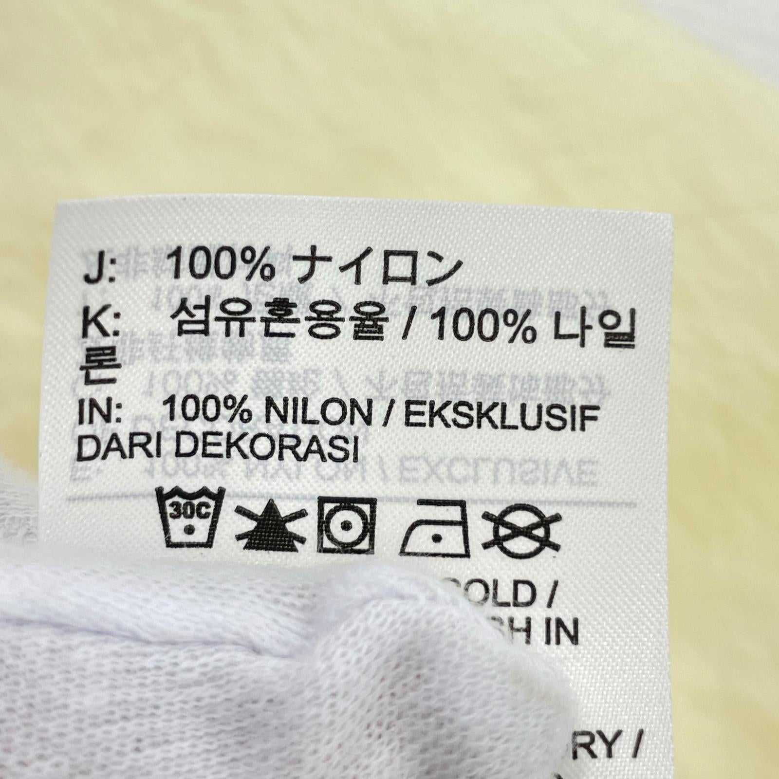 ジャケット プリント ナイロンジャケット　L L イエロー