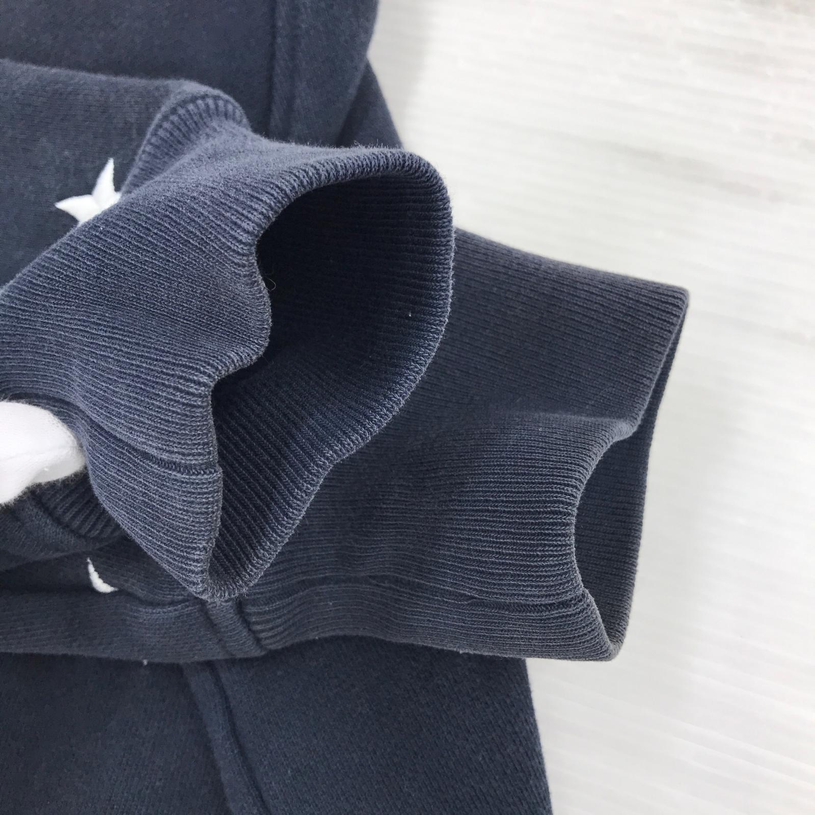 パーカー 09AW Stars Zip Up Hoodie M ネイビー