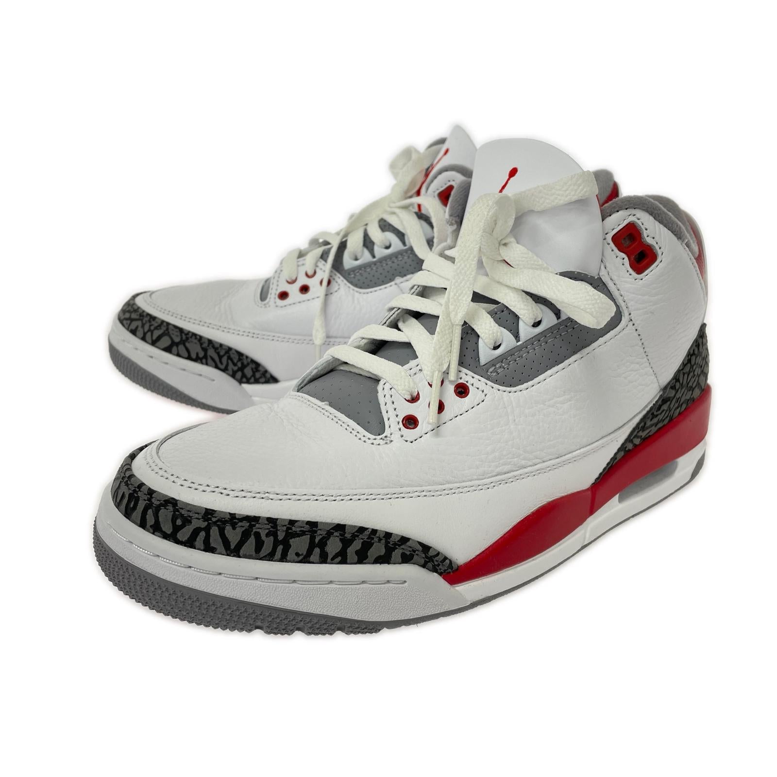 スニーカー Air Jordan 3 Retro OG Fire Red 2022 27.5cm (US9 1/2 UK9 EU45)