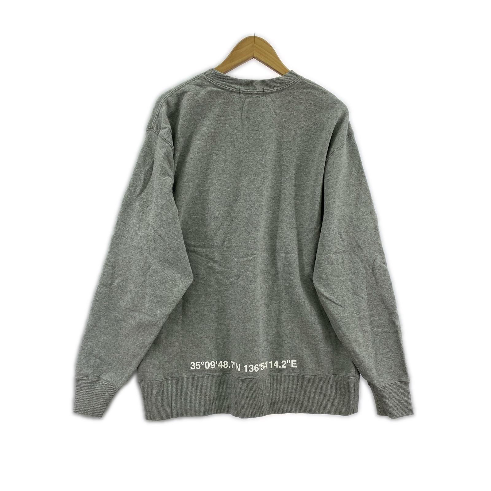 スウェット クルーネック スウェット　グレー L グレー