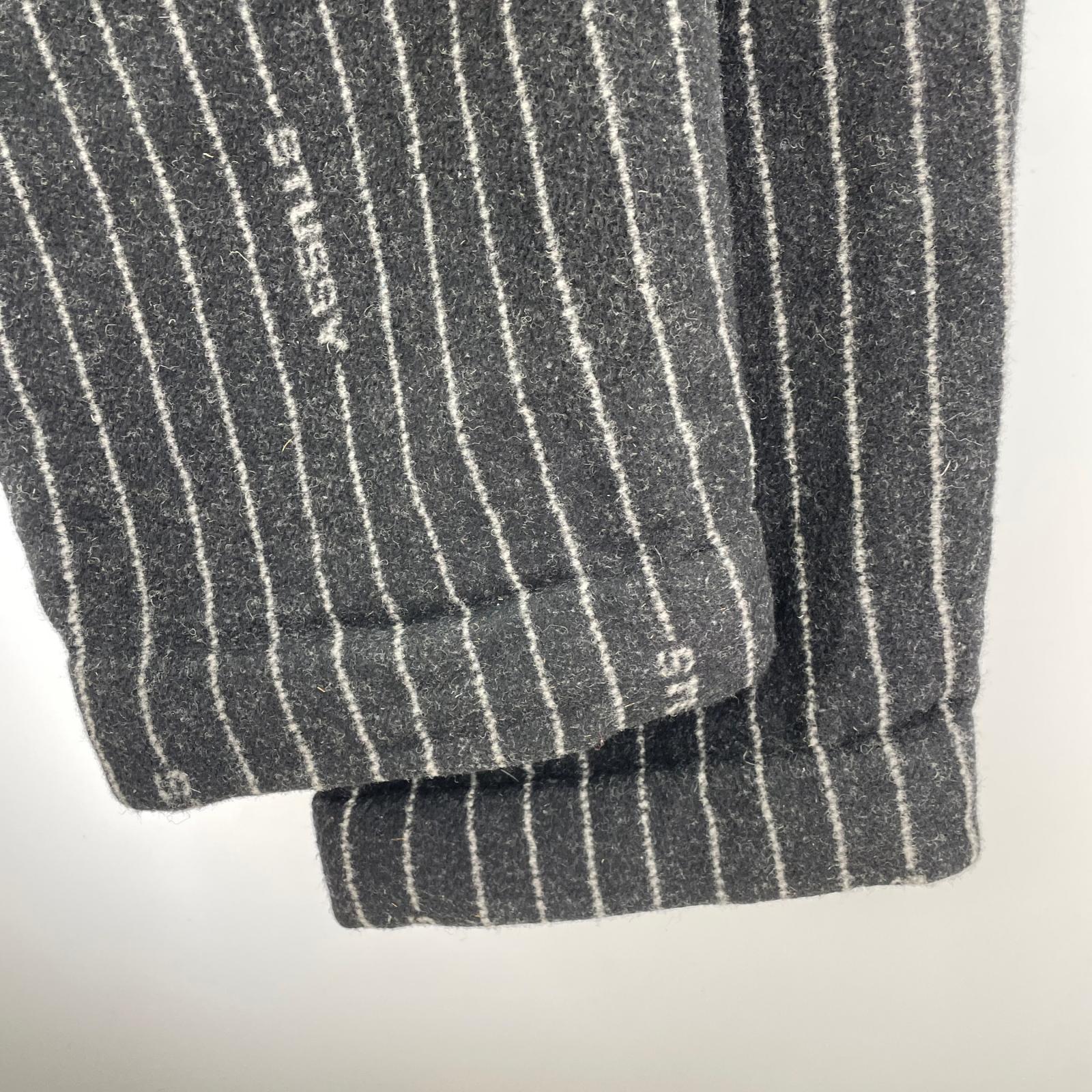 パンツ STUSSY×NIKE STRIPE WOOL PANTS　L L ブラック