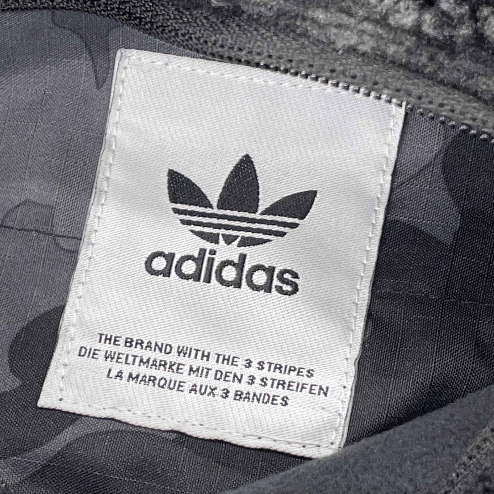ジャケット adidas originals Camo Fleece Reversible JKT II8174 (M) M ブラック