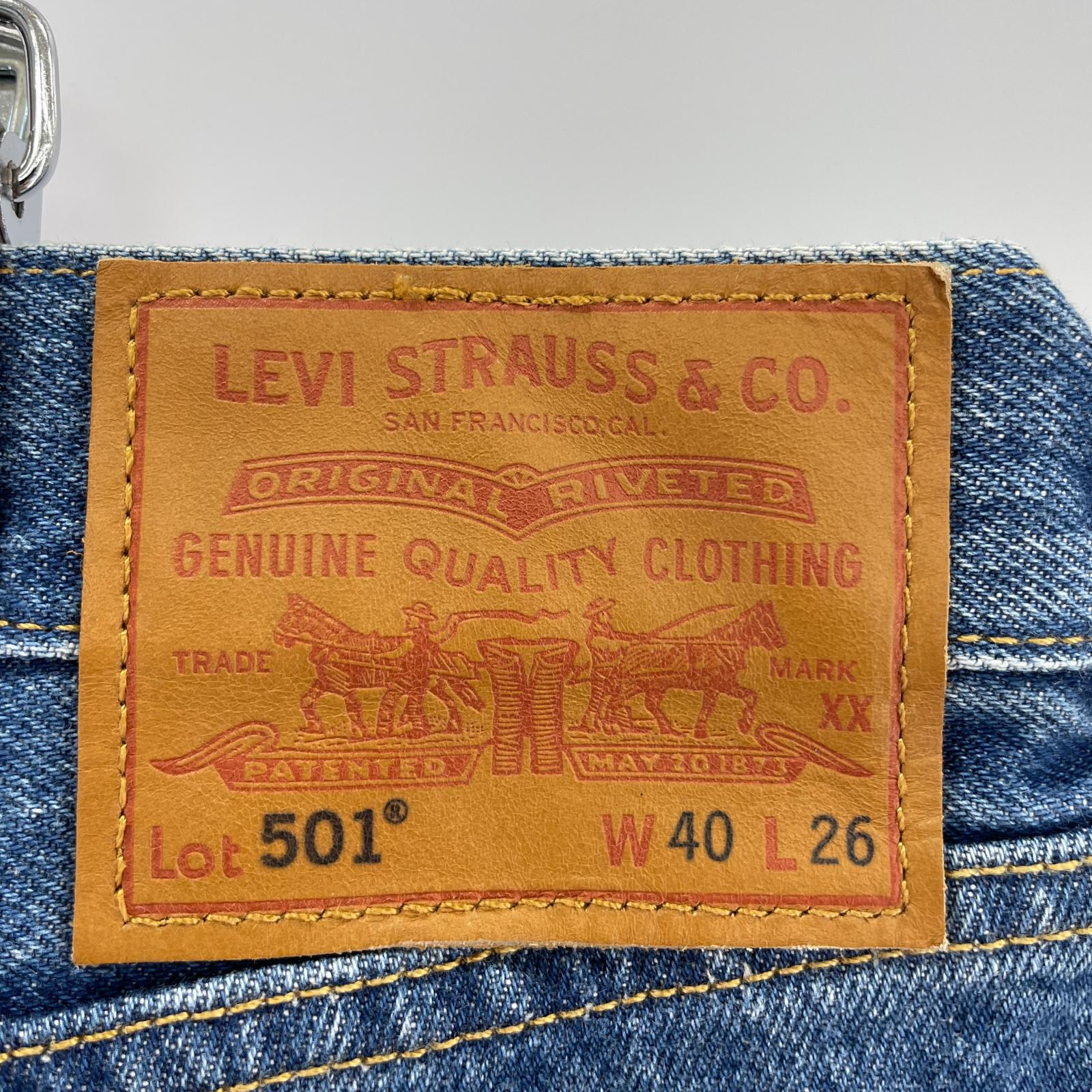 デニムパンツ JOURNAL STANDARD別注 501 インディゴ 40