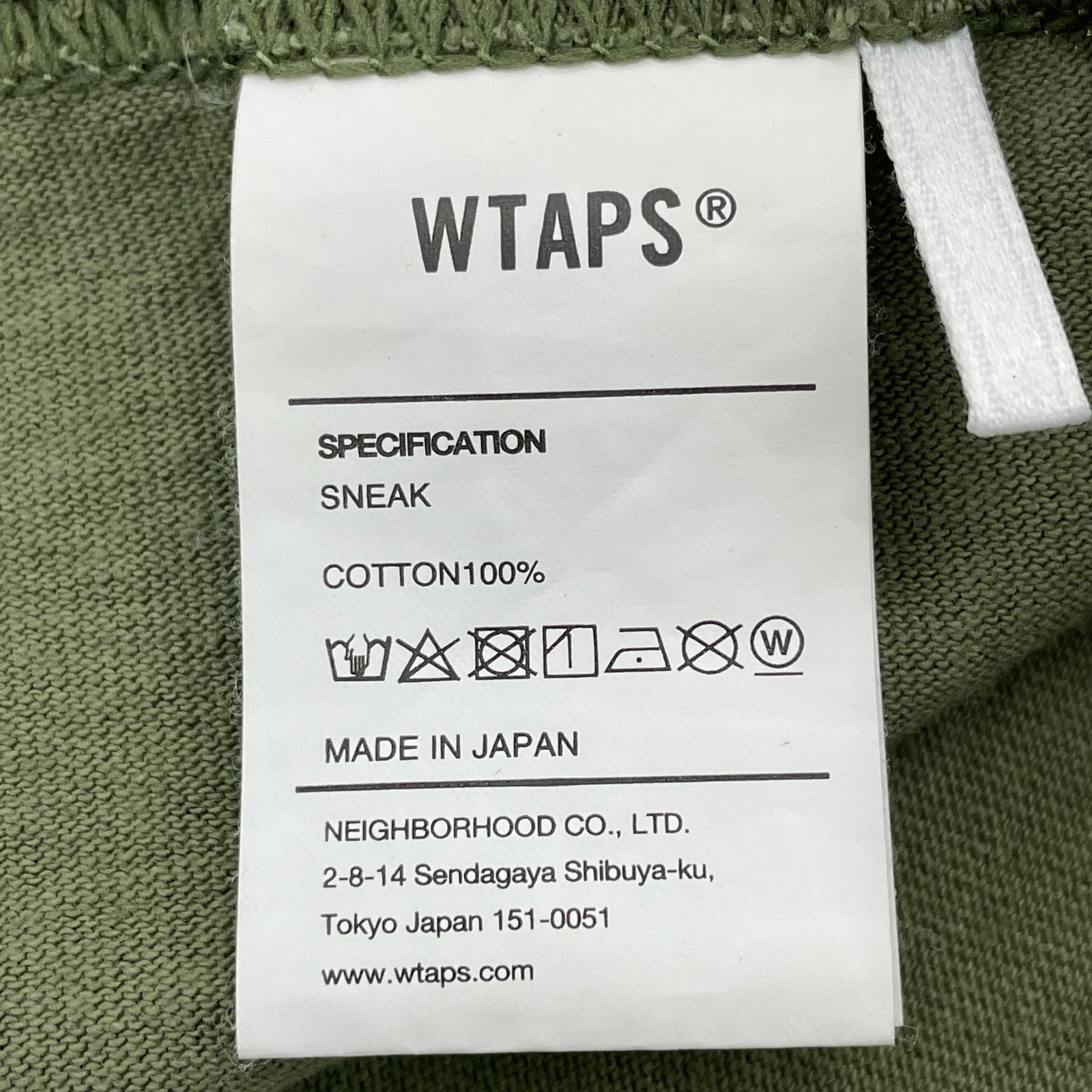 半袖シャツ WTAPS INGREDIENTS SPEC SS COTTON