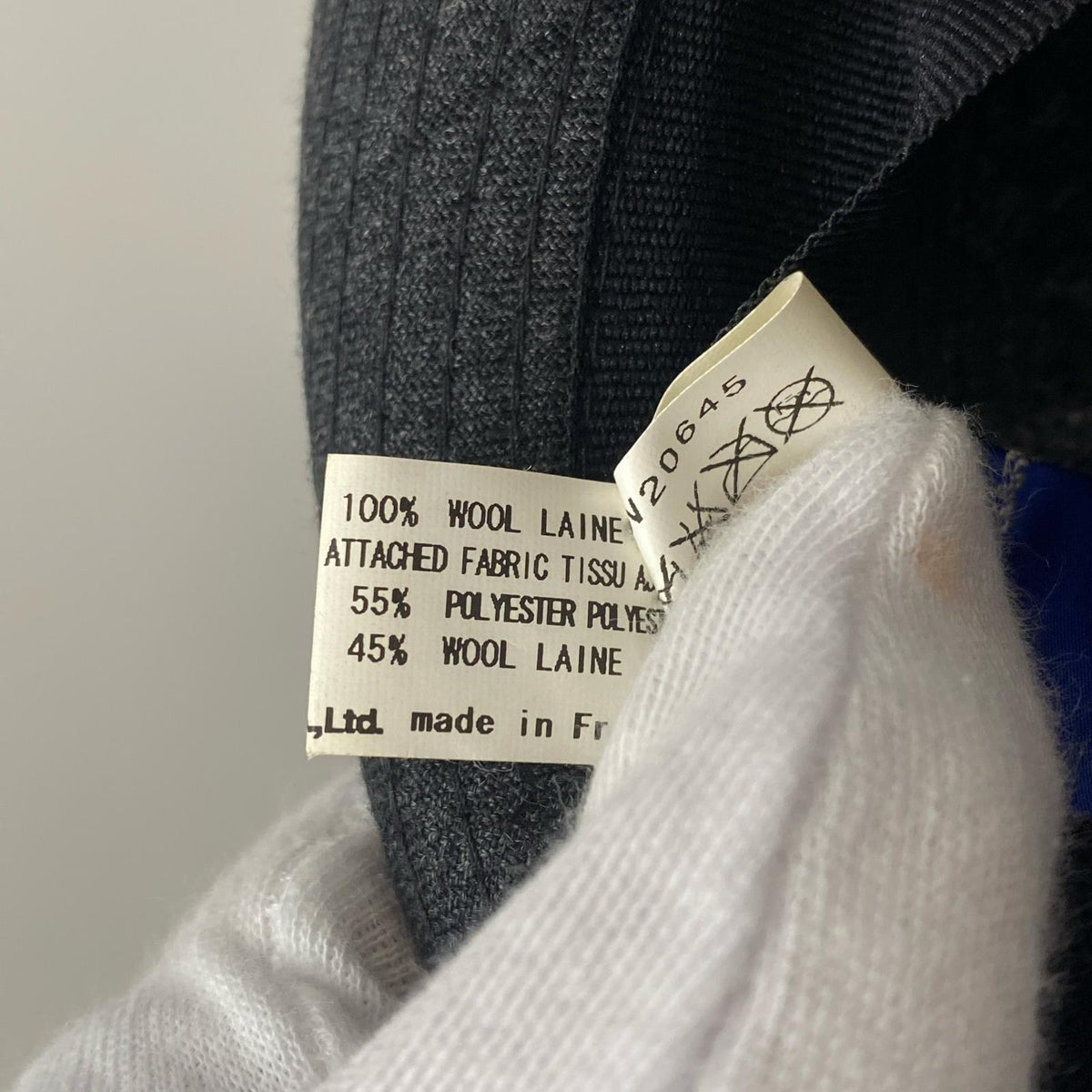 ハット SHIRT 切替 ハット 黒 M