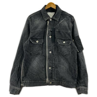 デニムジャケット DENIM BLOUSON BLK (1) 1 ブラック