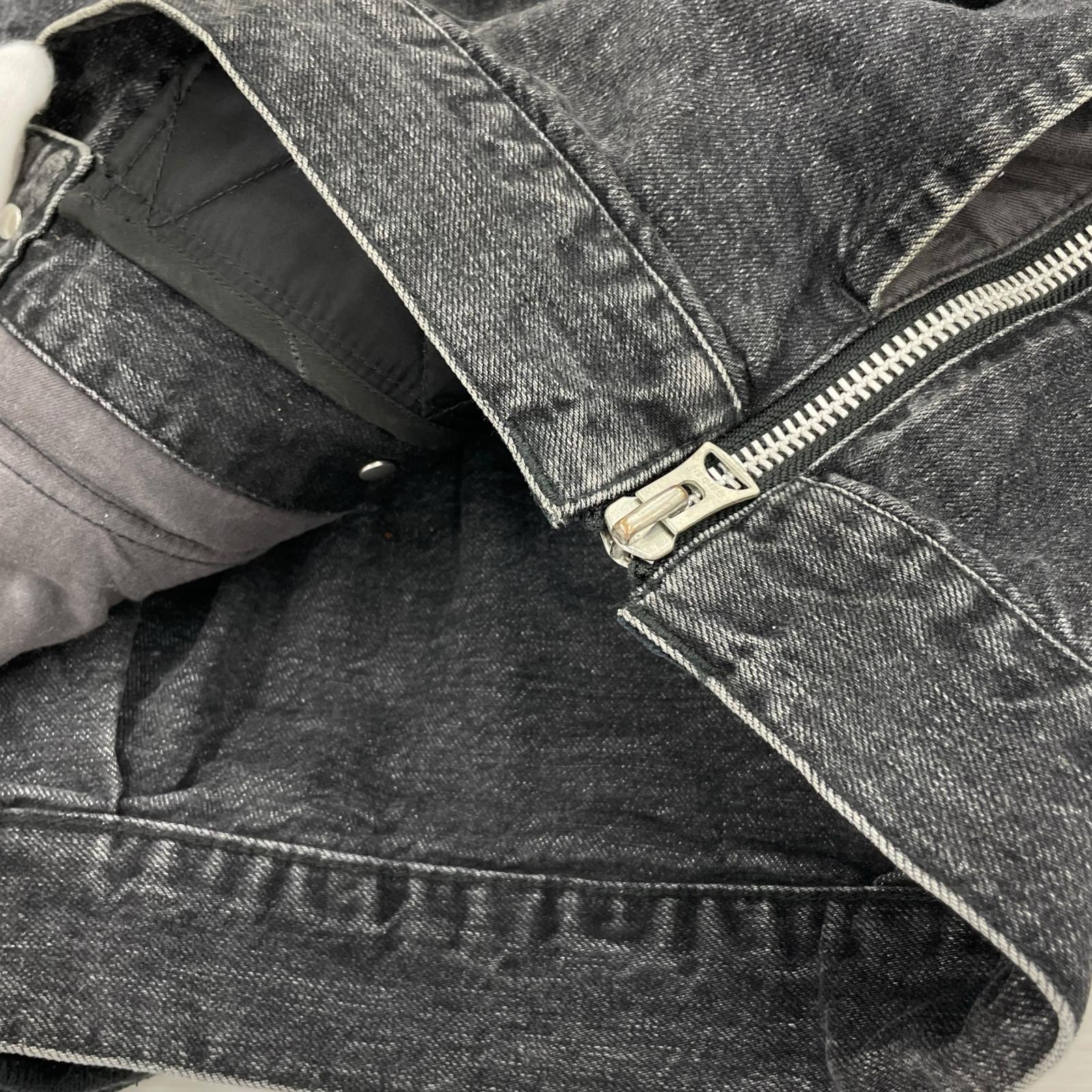デニムジャケット DENIM BLOUSON BLK (1) 1 ブラック