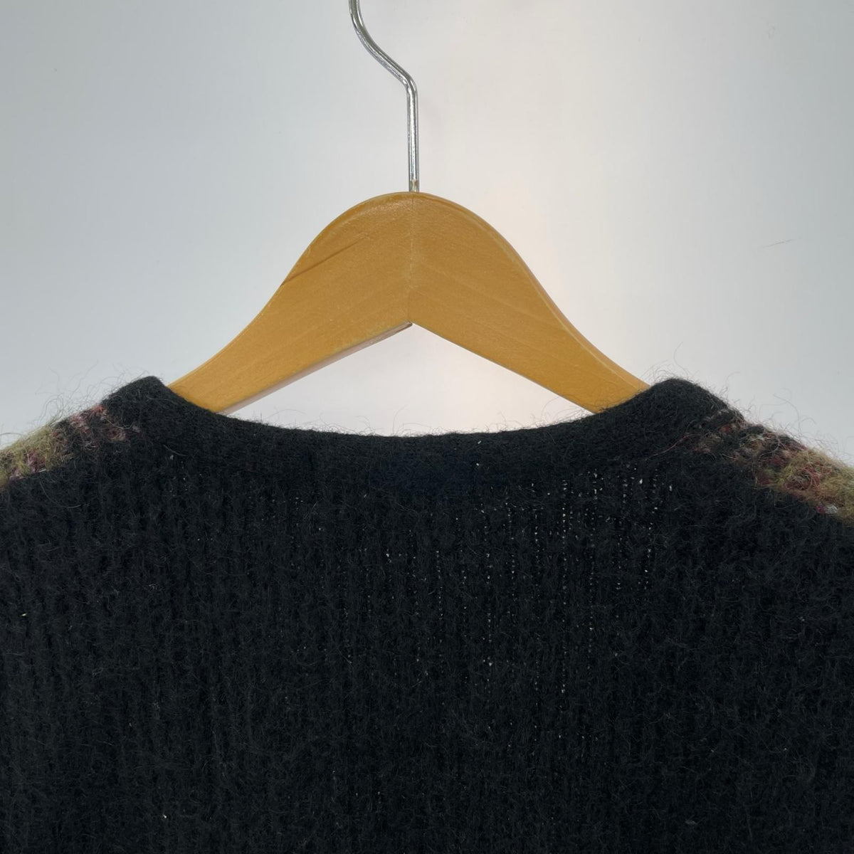 カーディガン Brushed Grid Cardigan (L)