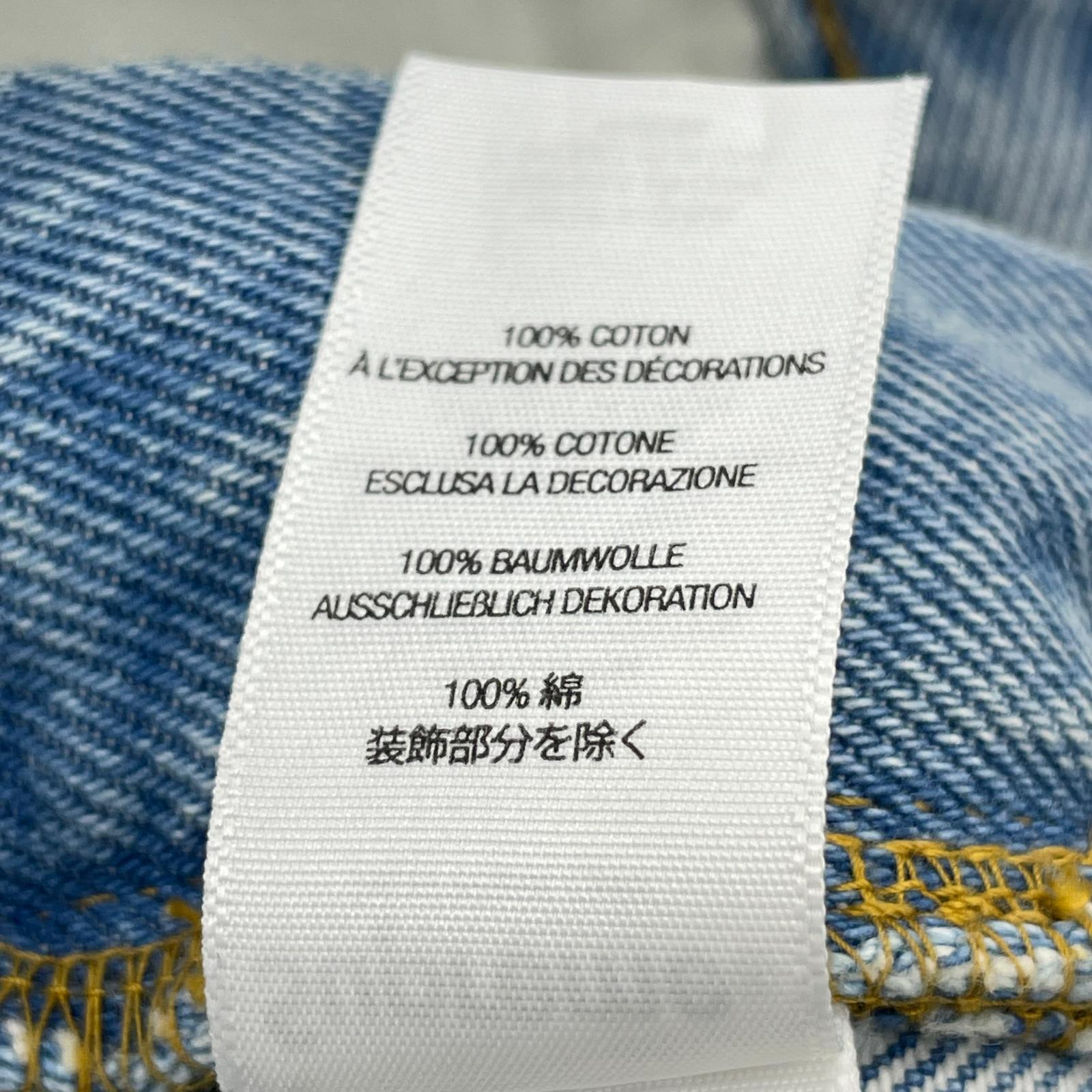 デニムパンツ 26SS Baggy Jean Washed インディゴ (34) 34 ブルー