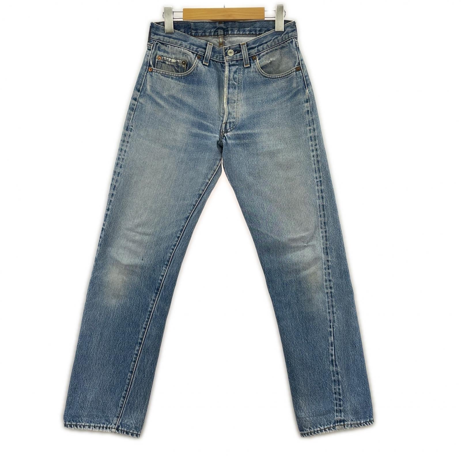 デニムパンツ 80s 501 ボタン裏558 デニム　収縮率10％ 30 ブルー