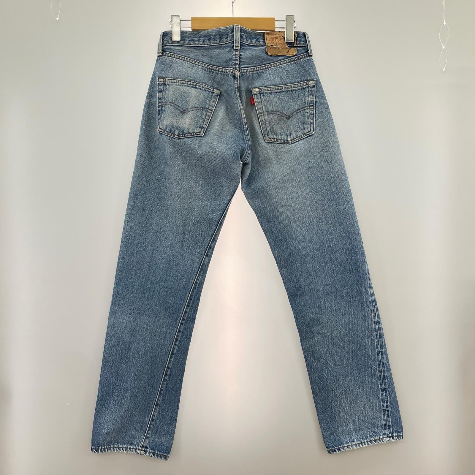 デニムパンツ 80s 501 ボタン裏558 デニム　収縮率10％ 30 ブルー