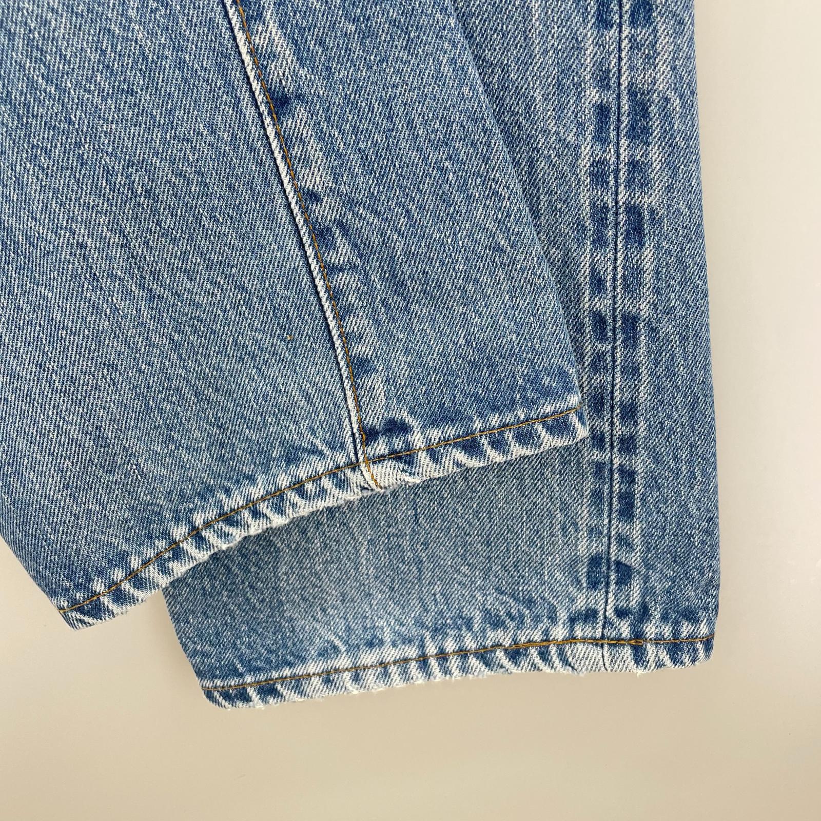 デニムパンツ 80s 501 ボタン裏558 デニム　収縮率10％ 30 ブルー