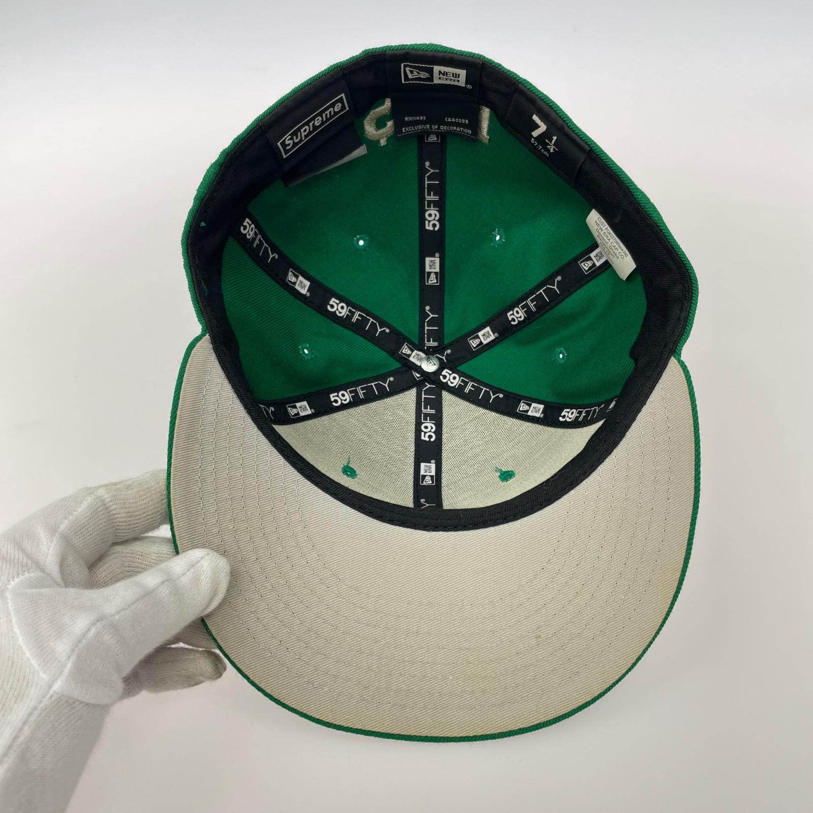 キャップ NEW ERA BOX LOGO グリーン