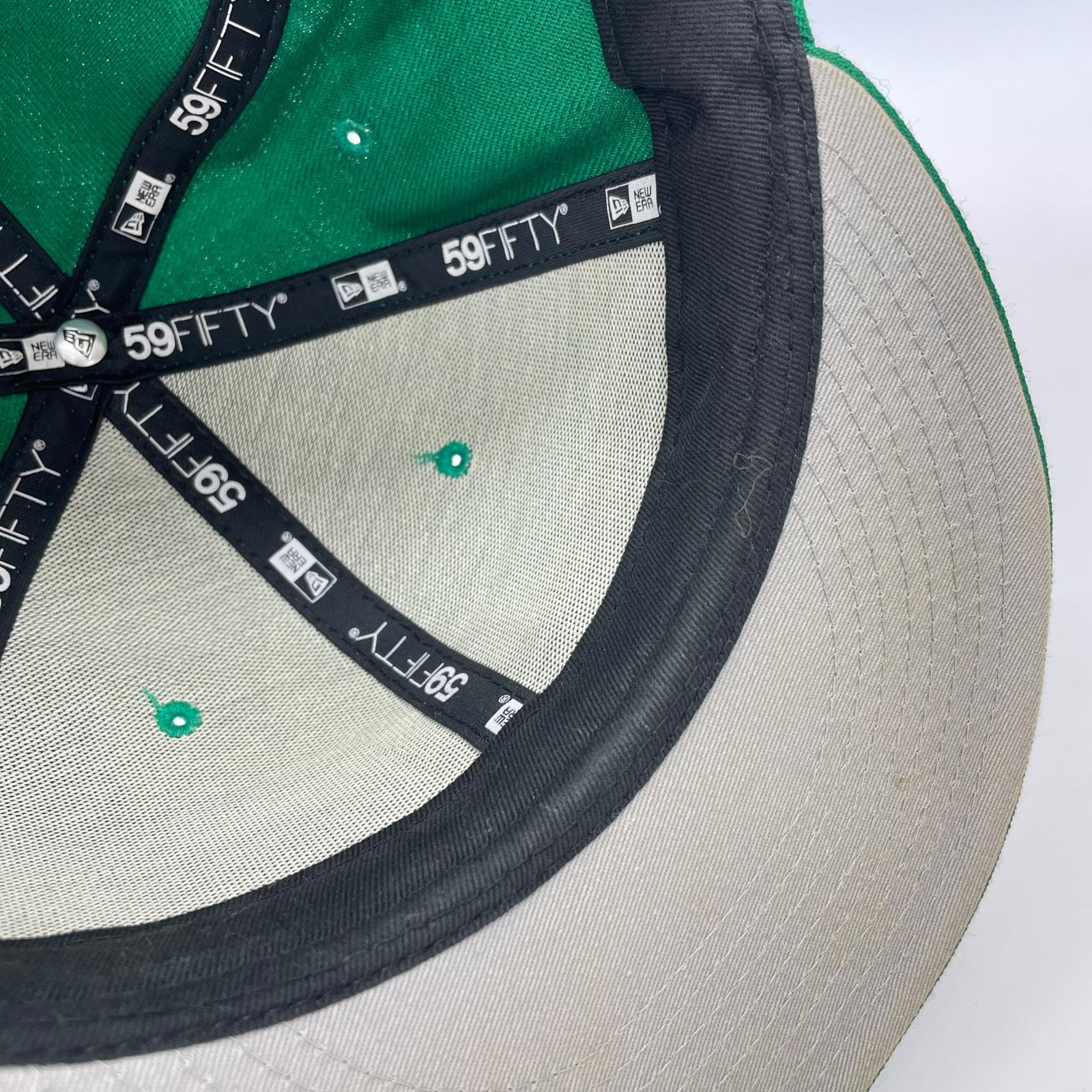 キャップ NEW ERA BOX LOGO グリーン