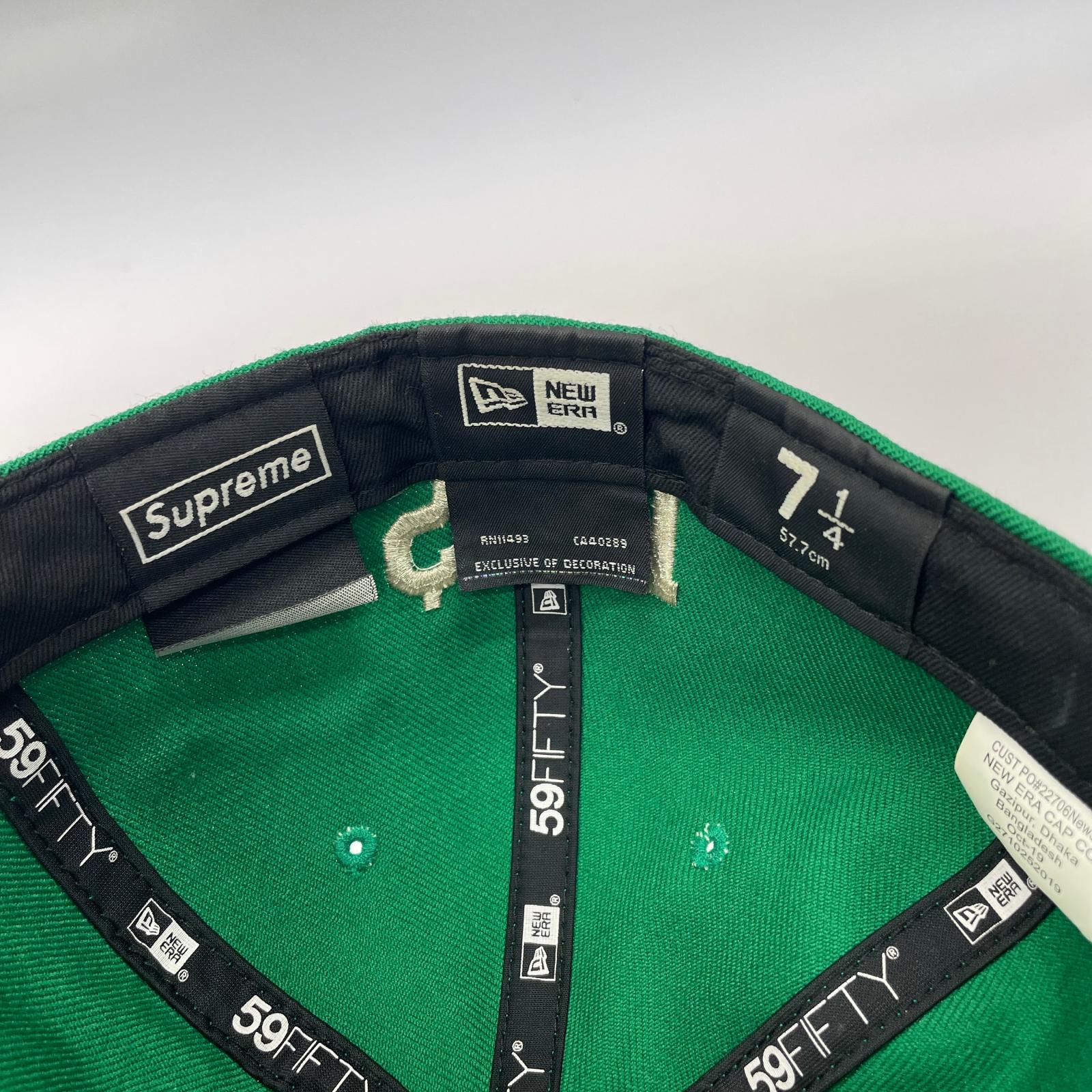 キャップ NEW ERA BOX LOGO グリーン